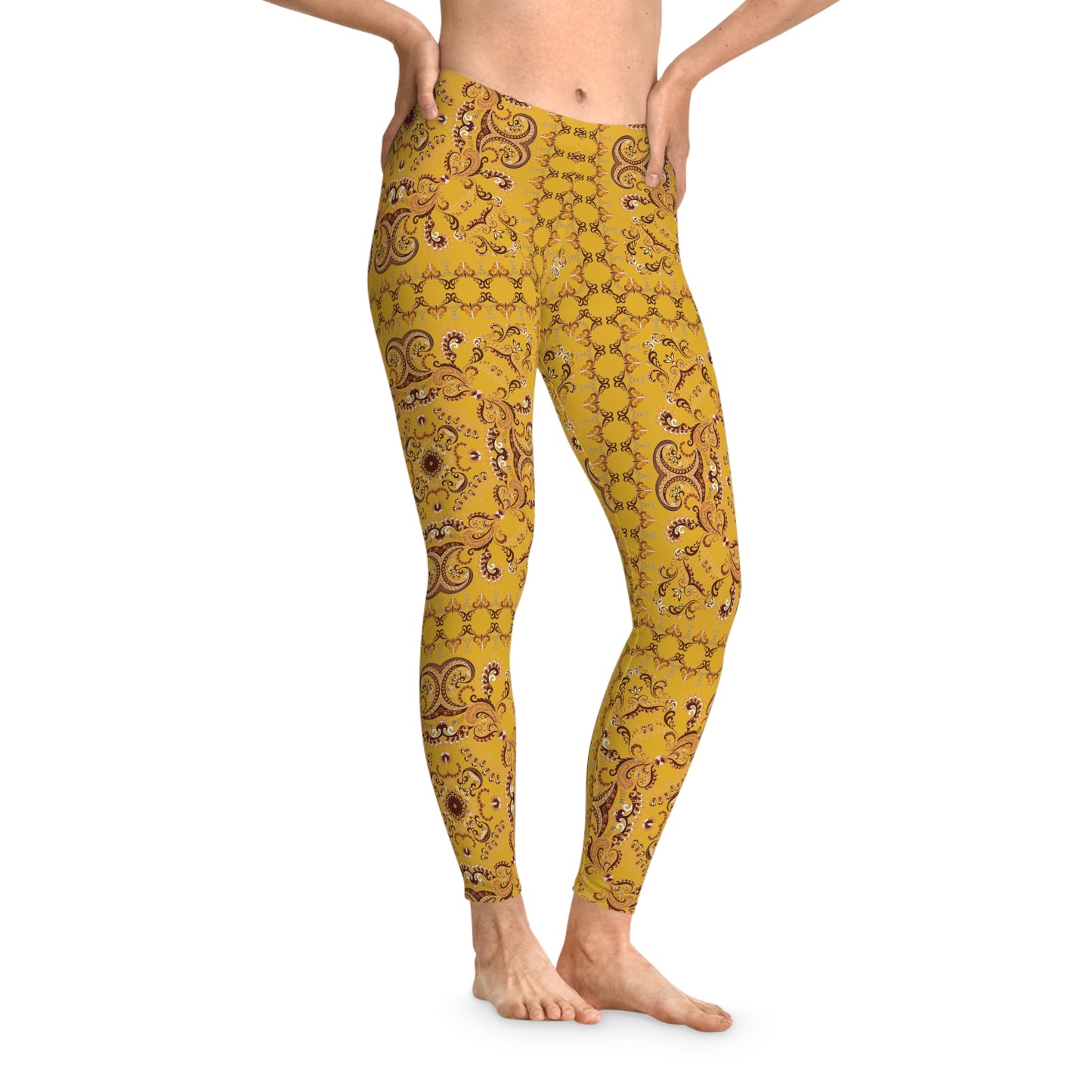 Leggings with Traditional print