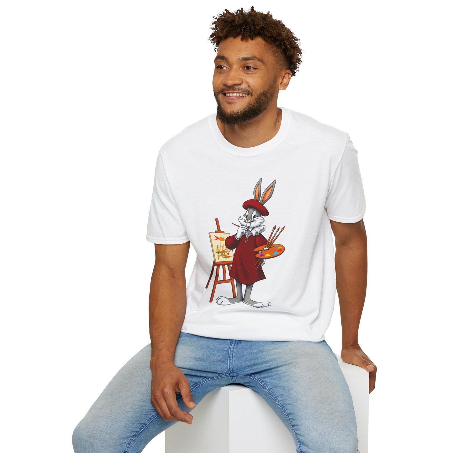 Bugs Bunny Cartoon Shirt Unisex Tee Shirt With Classic Animation Design Graphic Artwork