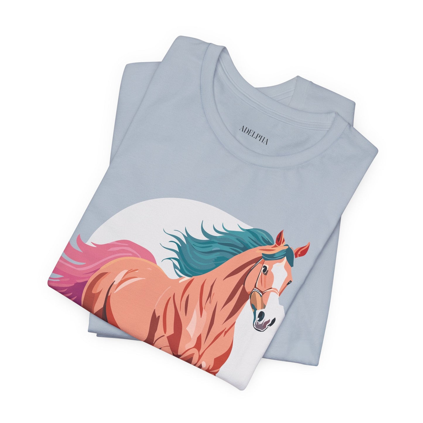 Horse Graphic Unisex 100 Cotton Vintage Animal Art T-Shirt 19