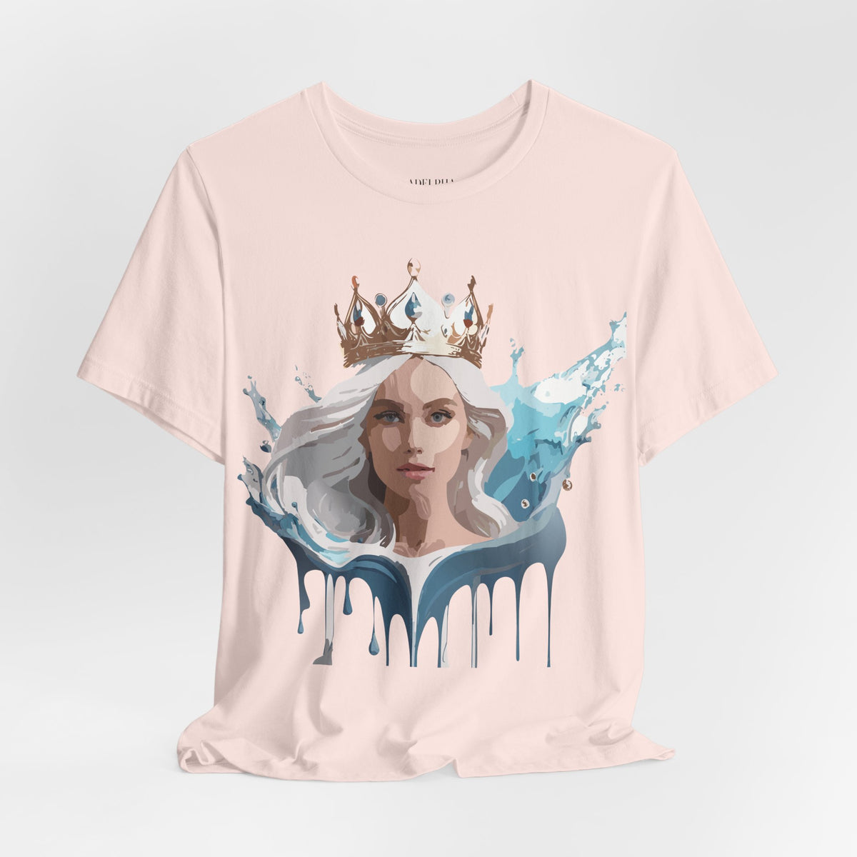 Queen Graphic Unisex Cotton Bella+Canvas Tee with Art Design m180