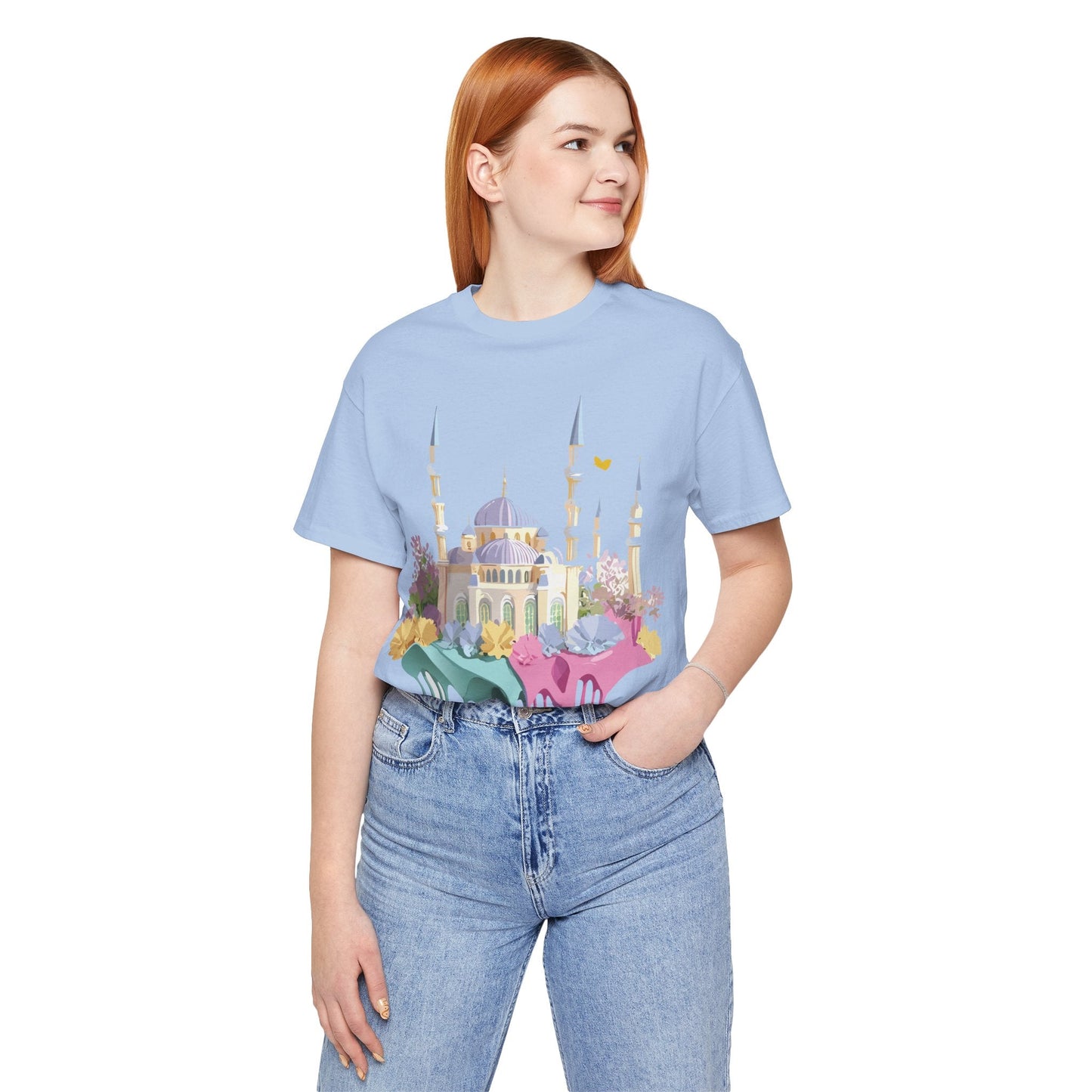 Adelpha Istanbul Graphic T Shirt Unisex Short Sleeve Art Design Tee For Everyday Wear