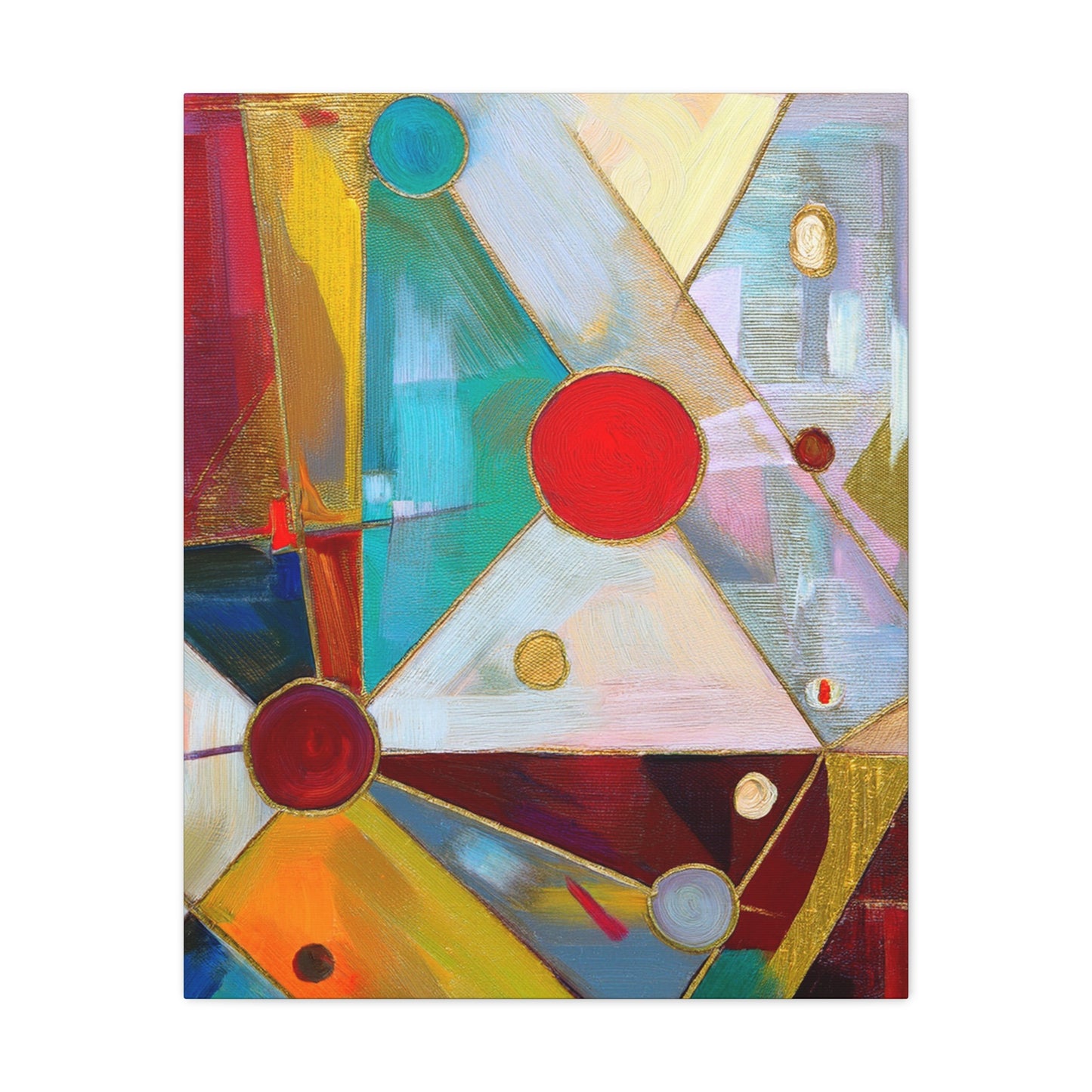 Abstract Oil Painting Print Canvas 20x24,20x30,24x30 24x32,24x36,30x40 32x48,36x48,40x60 Pine-Wood Inner Frame ABS-177