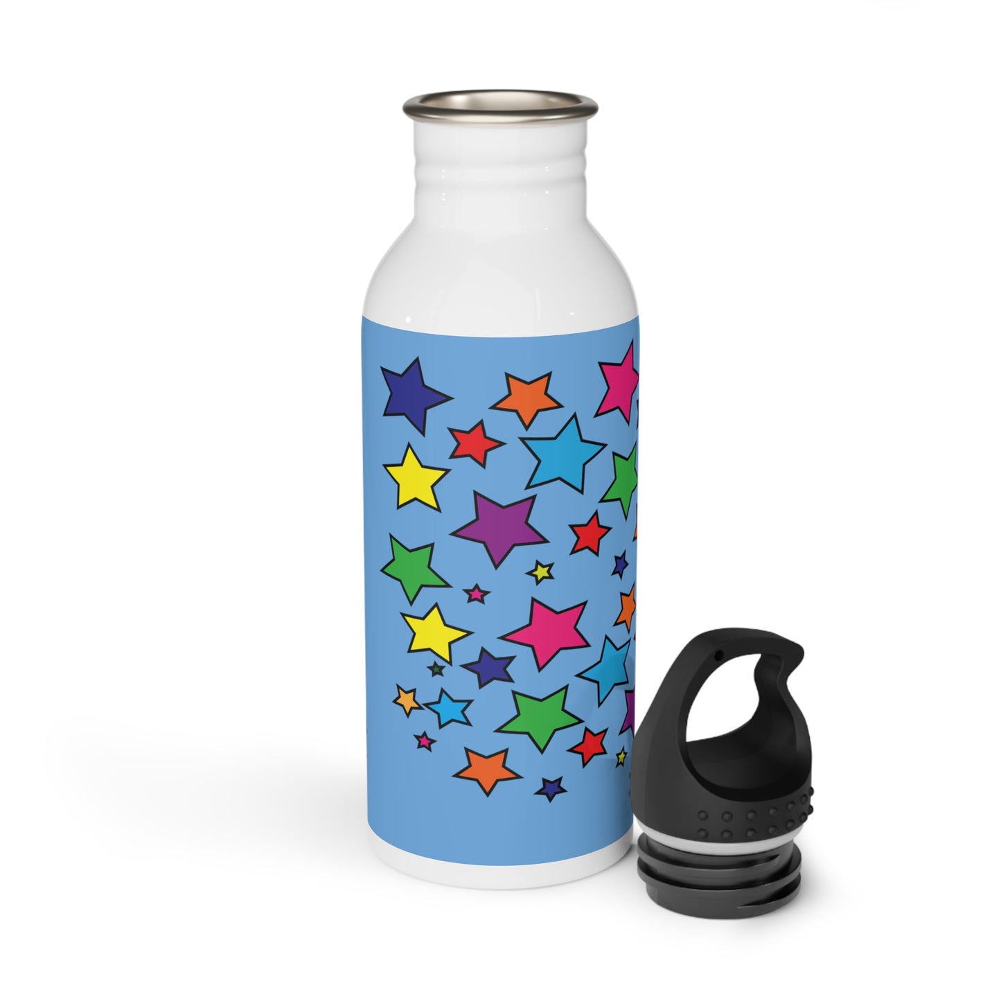 Bouteille d'eau Tumbler avec des motifs artistiques 