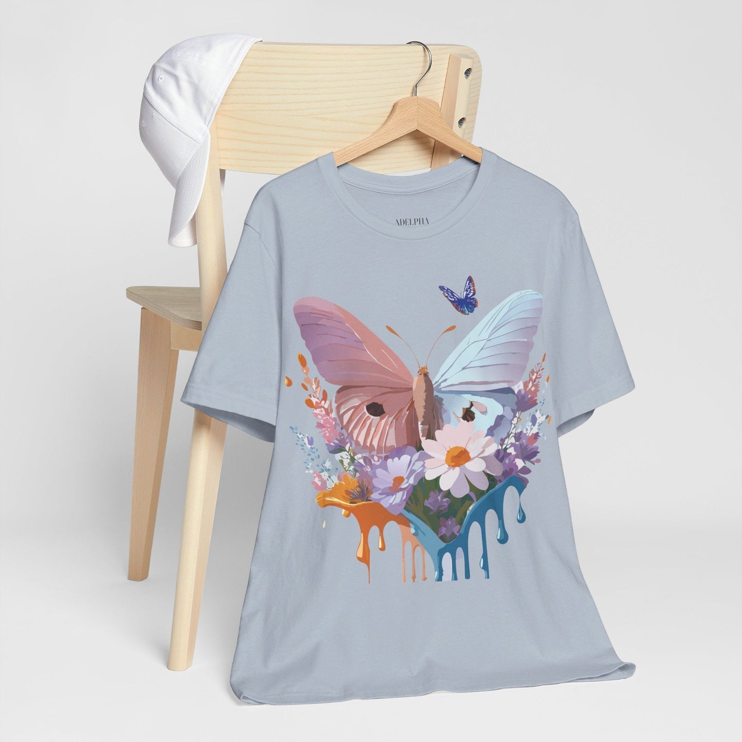 Adelpha Butterfly Graphic Tee Unisex Short Sleeve Vintage Inspired Artwork