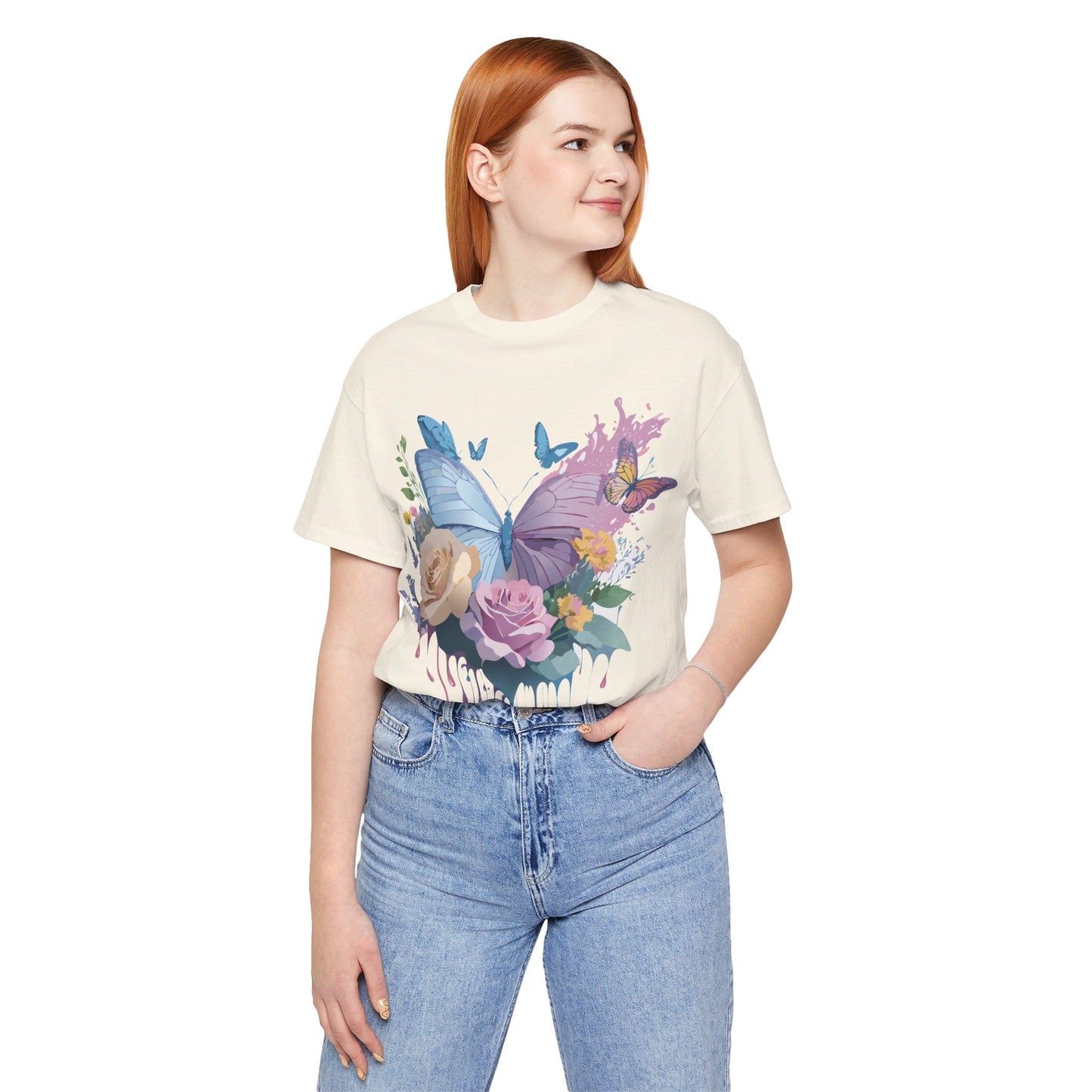 Butterfly Graphic Tee Unisex Jersey Short Sleeve Shirt Adelpha Art Design