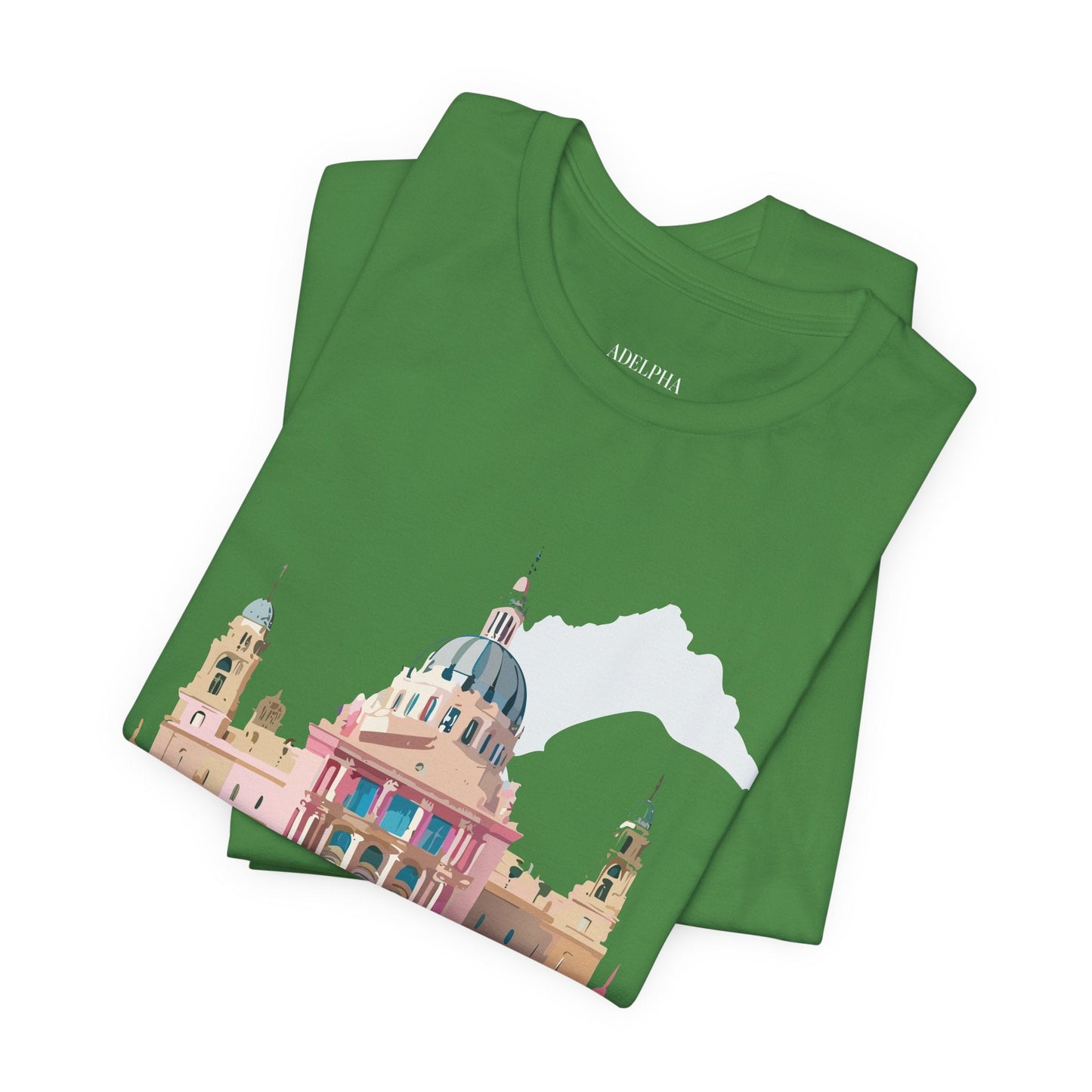Adelpha Unisex Graphic Tee Madrid Tourist Shirt Vintage Inspired Art Design By Adelpha