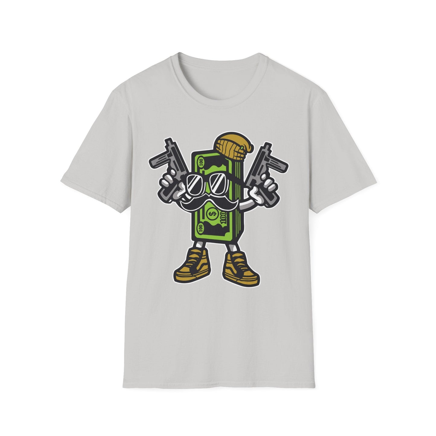 Cartoon T Shirt Animation Tee Funny Graphic Unisex Gildan Softstyle 64000 Cotton