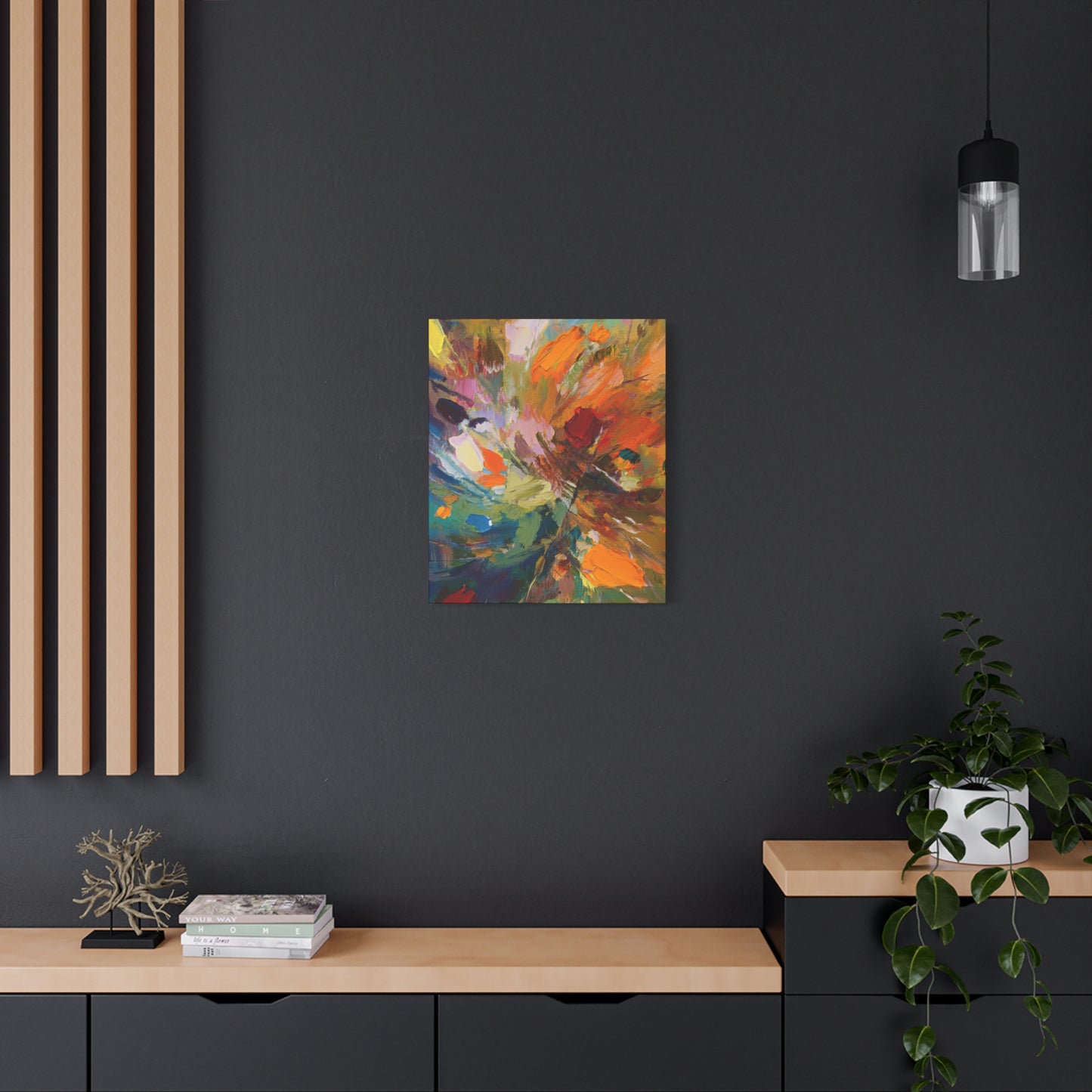 Abstract Oil Painting Print Canvas 20x24,20x30,24x30 24x32,24x36,30x40 32x48,36x48,40x60 Pine-Wood Inner Frame ABS-93