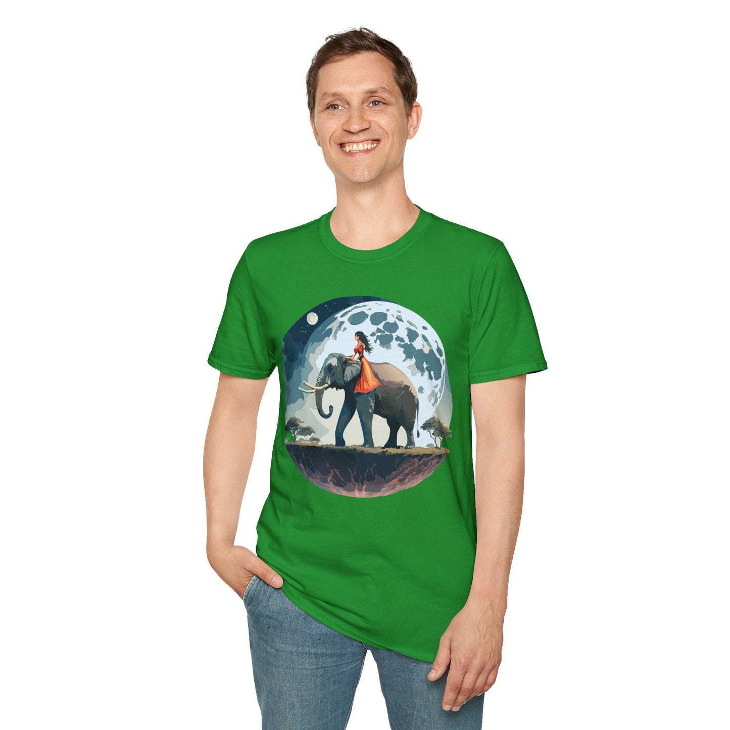 Womens Graphic T Shirt Art Design Tee SoftStyle Gildan 64000 100 Percent Ring Spun Cotton Comfort