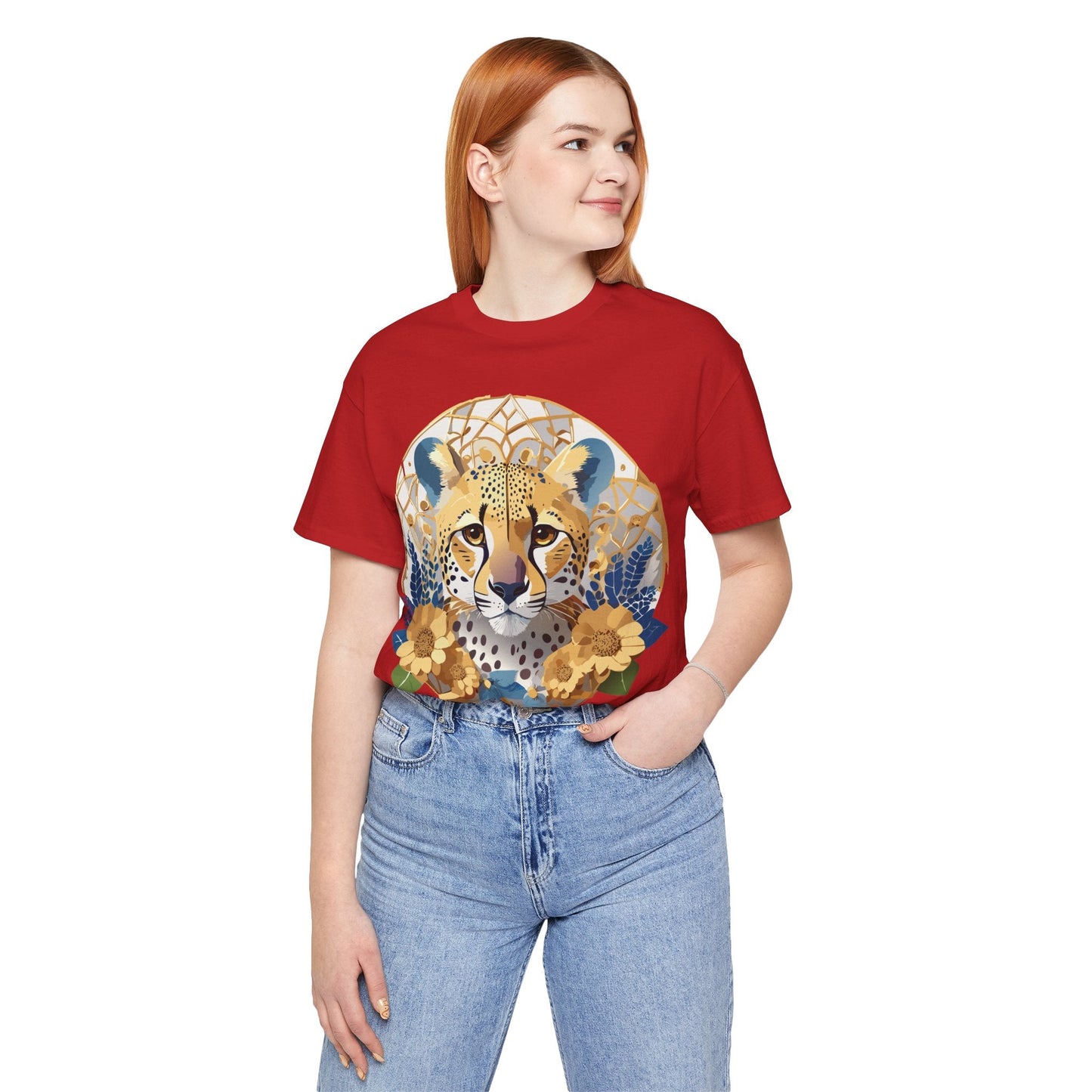 Medallion Shirt Unisex Graphic Tee With Vintage Inspired Adelpha Artwork Short Sleeve Jersey