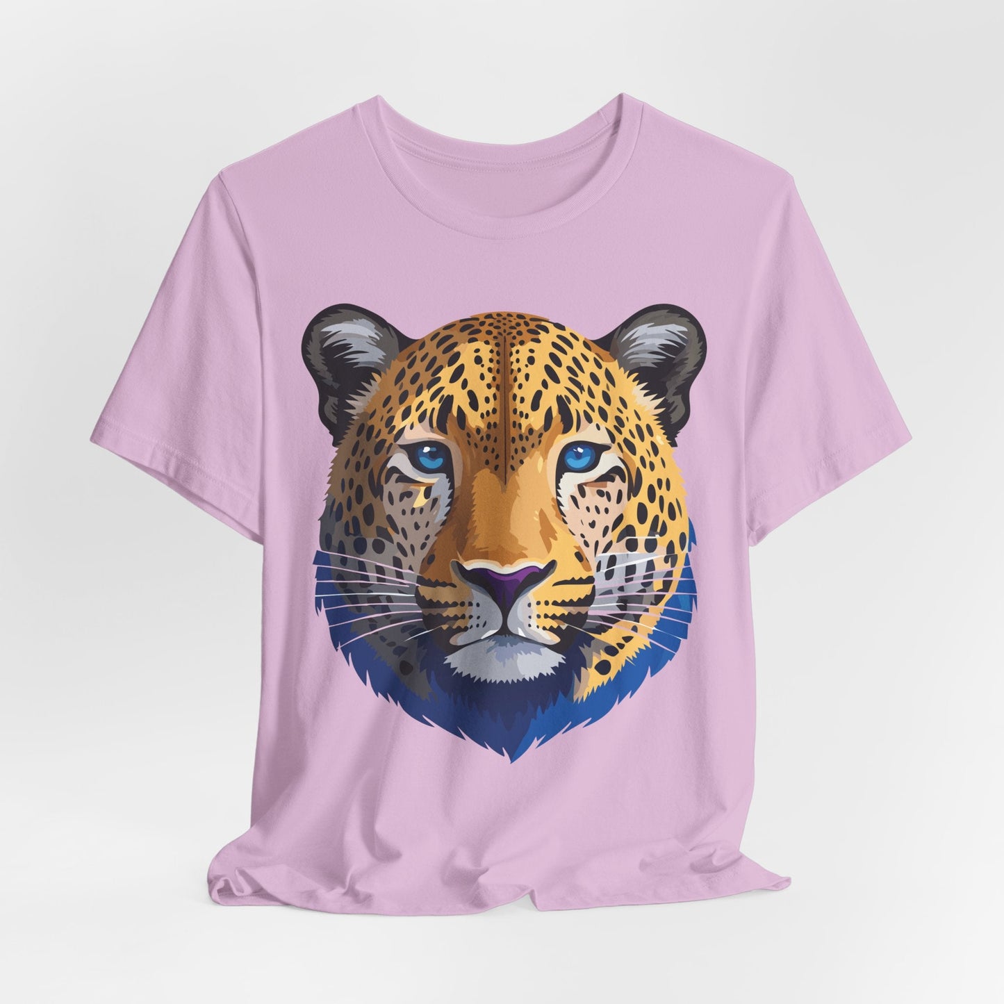 Unisex Animal Graphic Tee Shirt With Wildlife Art Design For Everyday Comfort Short Sleeve
