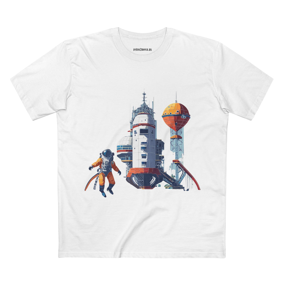Cosmos Astronaut Graphic Tee Staple Unisex 100 Cotton Tee Shirt - CS-10