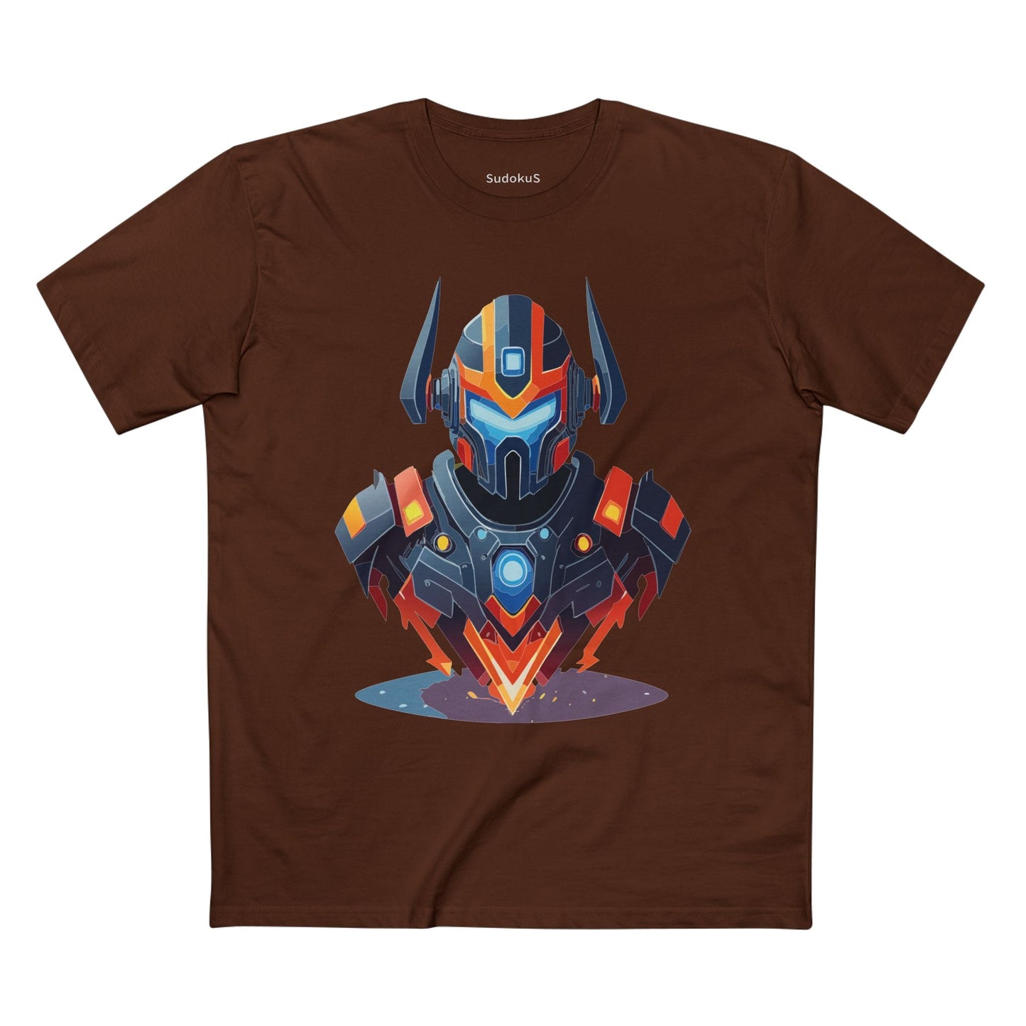 Cyborg Robot Graphic Unisex 100 Cotton Staple Tee 10