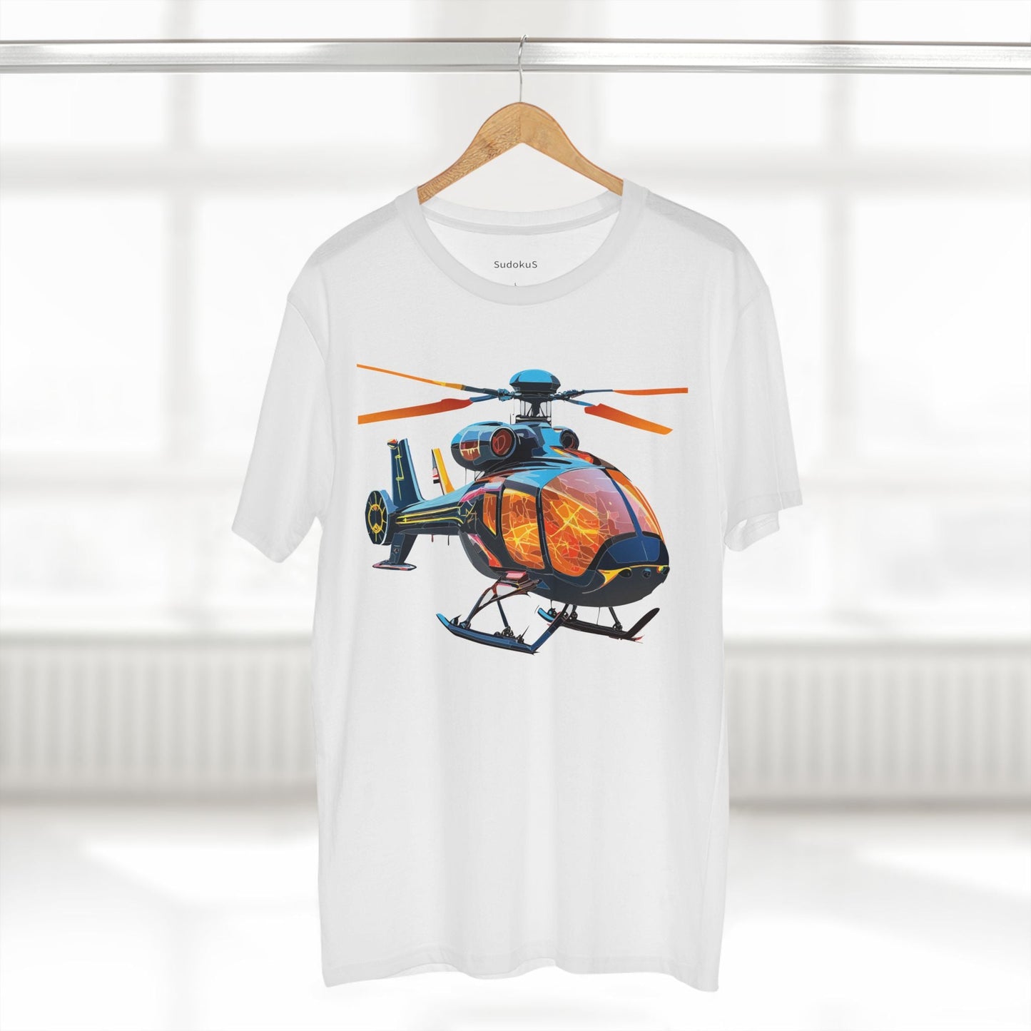 Chopper Graphic Unisex 100 Cotton Staple Tee 5