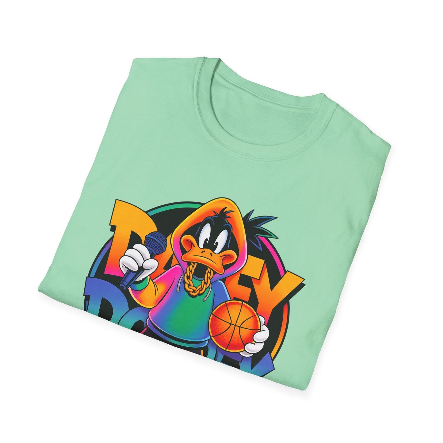 Funny Cartoon Animals T Shirt With Animation Print Unisex Softstyle Graphic Cotton Tee