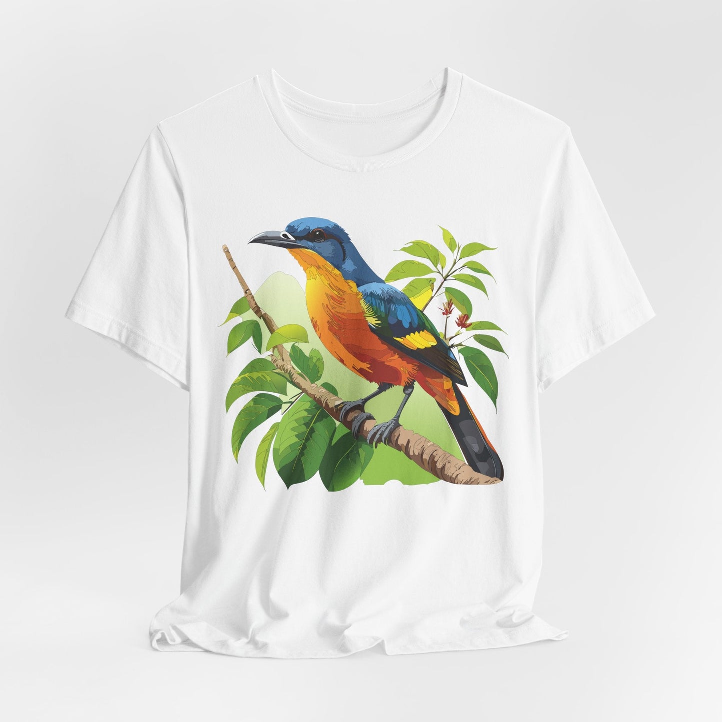 Unisex Animal Design Tee Shirt With Wildlife Graphics For Casual Everyday Wear And Comfort