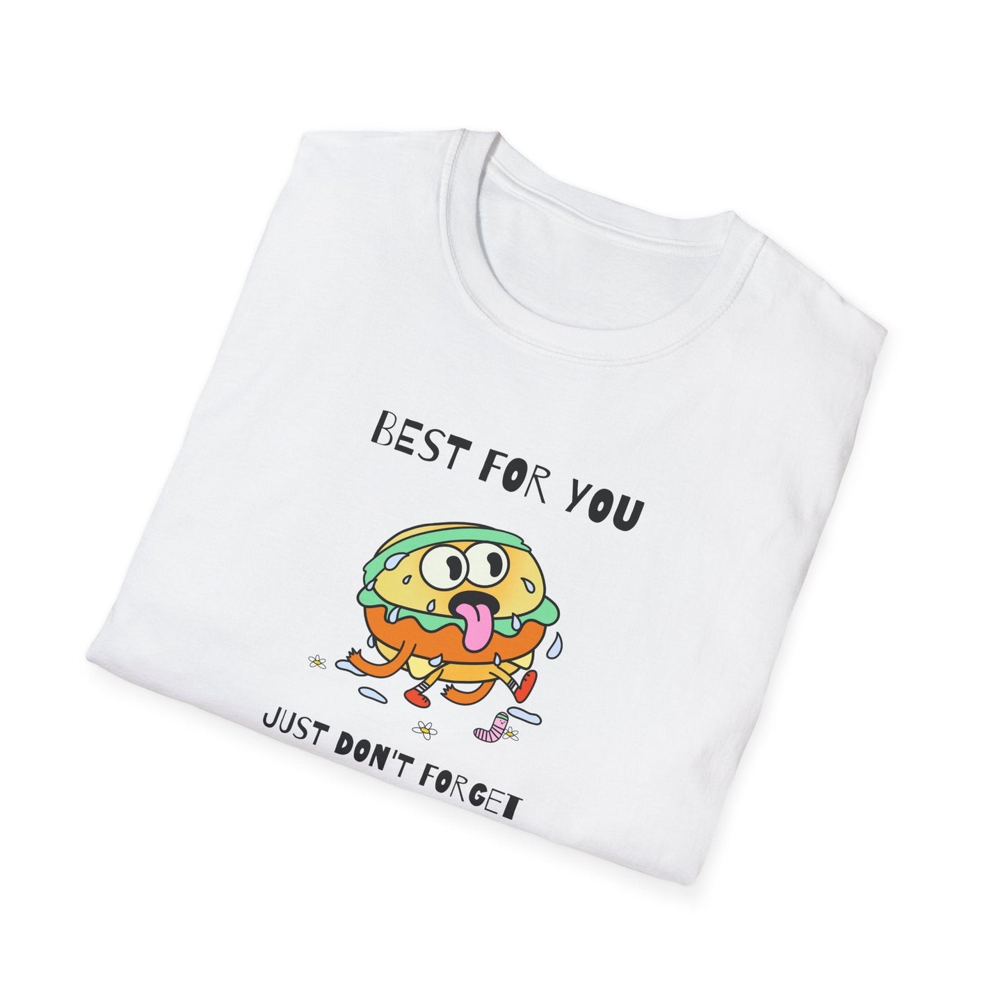Funny Food T Shirts Unisex Softstyle Tee Gildan 64000 100 Percent Ring Spun Cotton Comfortable Graphic Tee