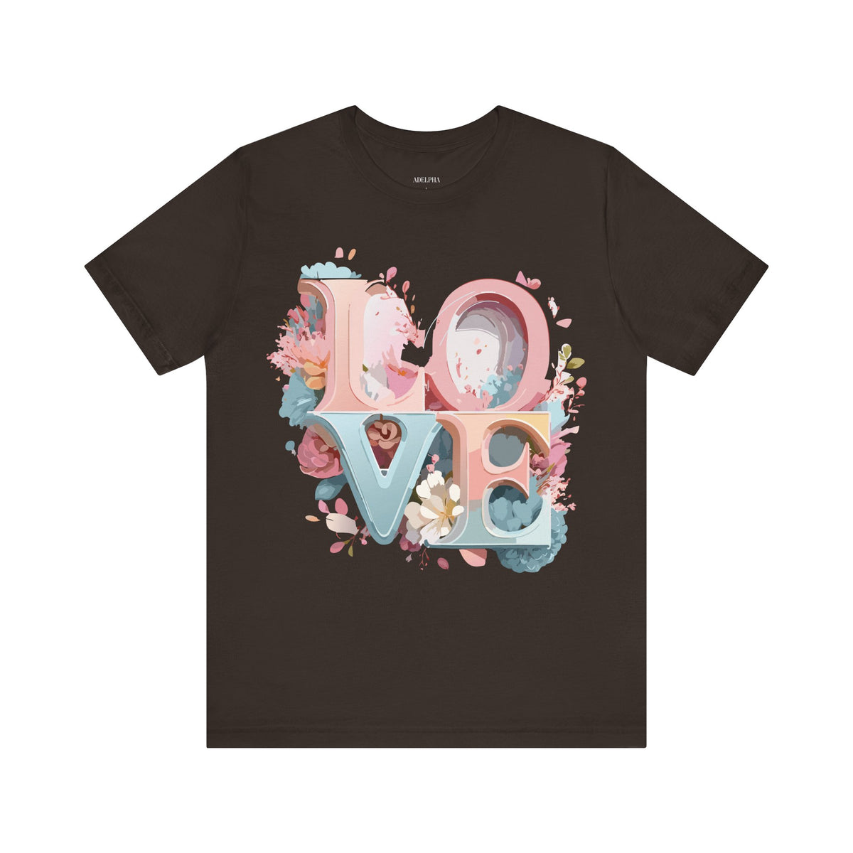 Valentine's Day  Graphic Unisex Cotton Bella+Canvas Tee with Art Design n201