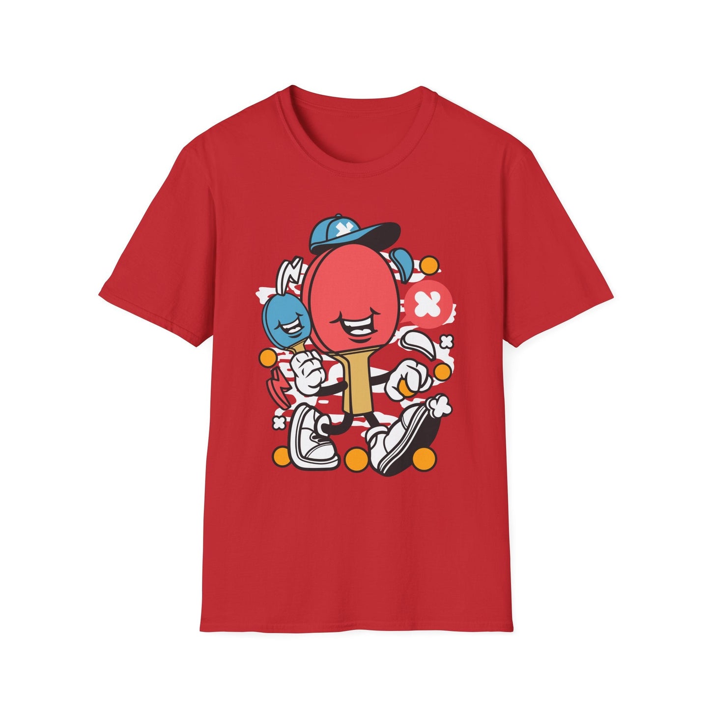 Unisex Cartoon T Shirt Animation Funny Tee Gildan Softstyle 64000 100 Percent Ring Spun Cotton