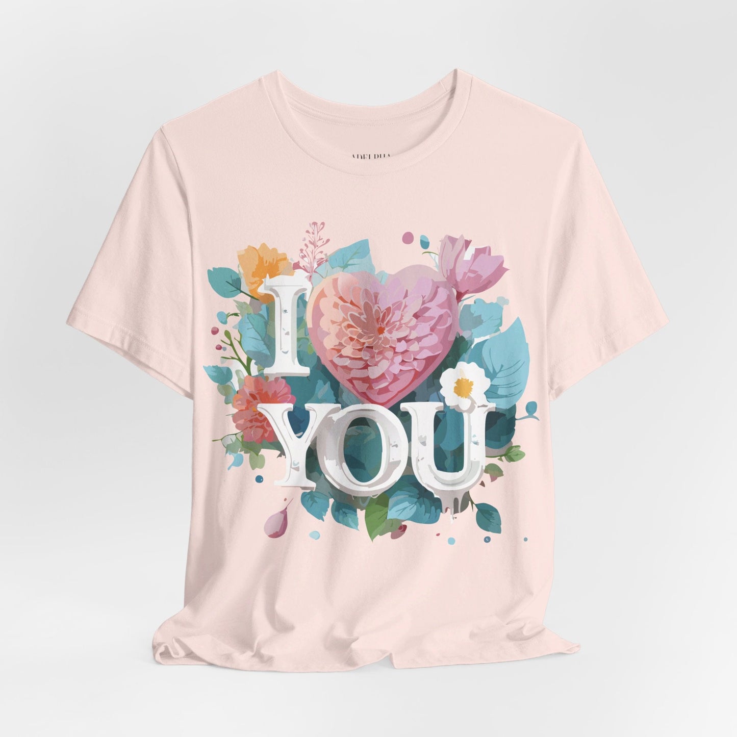 Valentine Graphic T Shirt Unisex Jersey Short Sleeve Tee With Adelpha Artwork Design