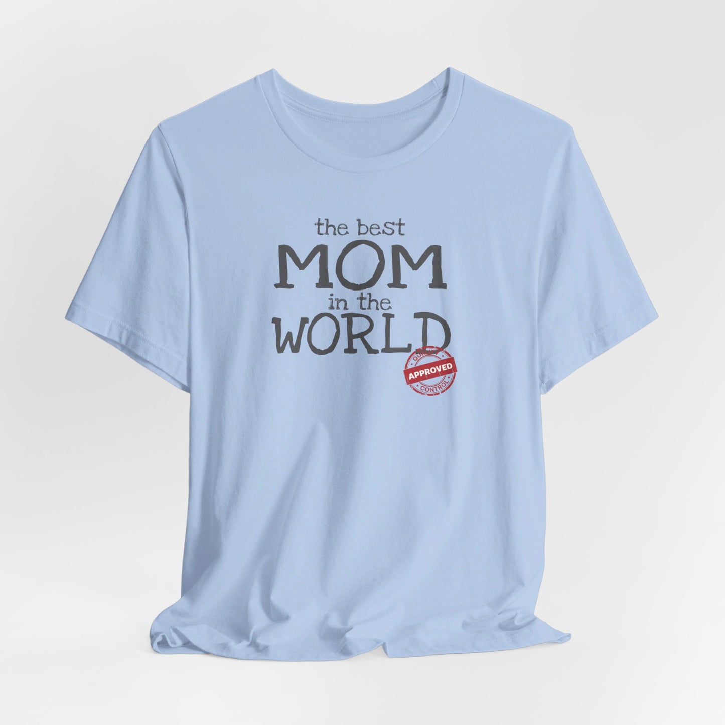 Cotton Tee Shirt with Mom Signature