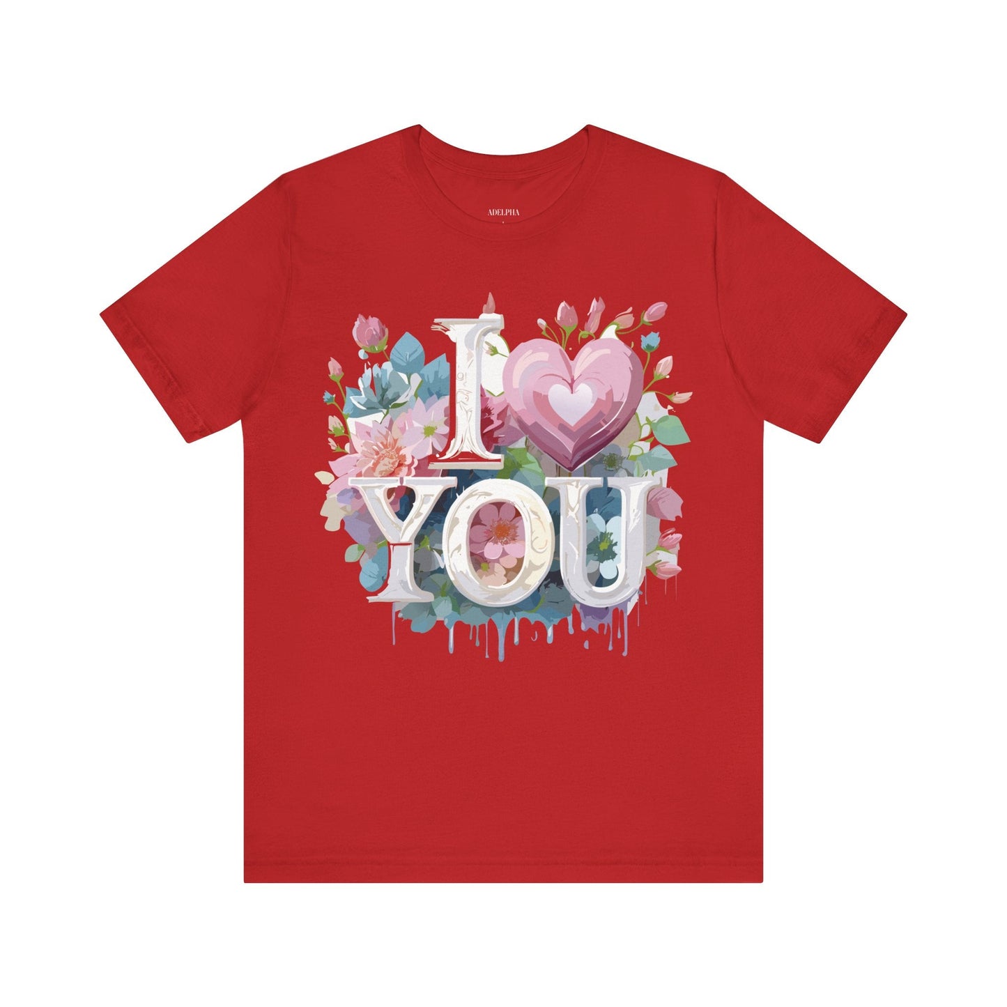 Valentine Graphic Tee Unisex Jersey Short Sleeve Vintage Inspired Art Design Adelpha
