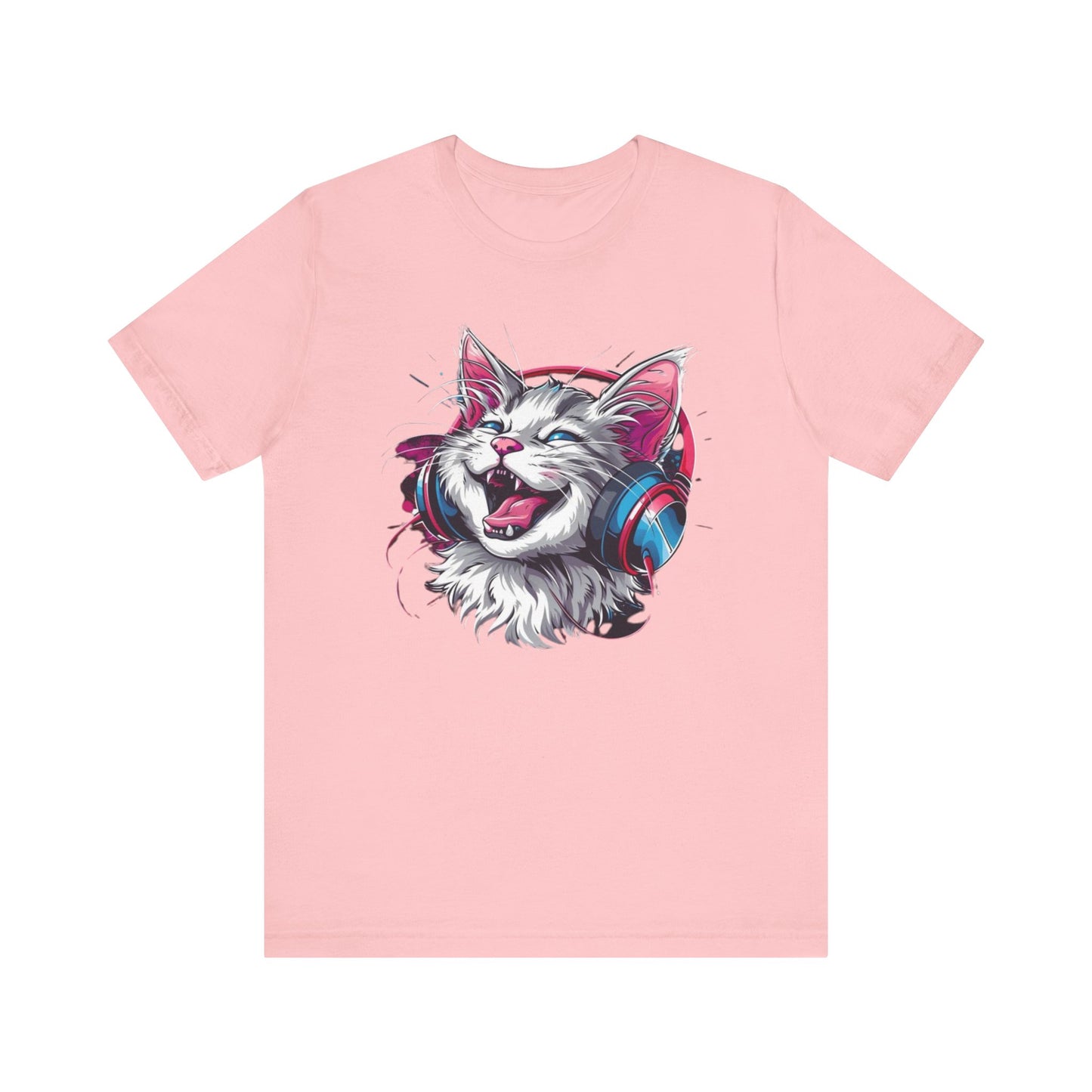 Gina Cartoon Cat Tee Shirt, Funny Cat T-Shirt, Pet Shirt, Animal Tees, Funny Animal T-Shirt, Graphic Tee