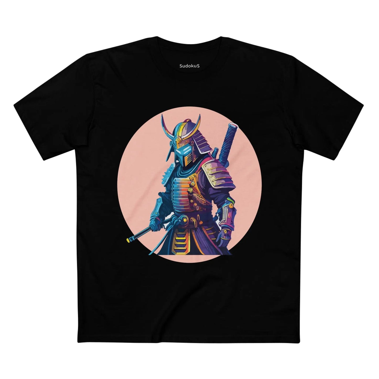 Samurai Graphic Unisex 100 Cotton Staple Tee 16