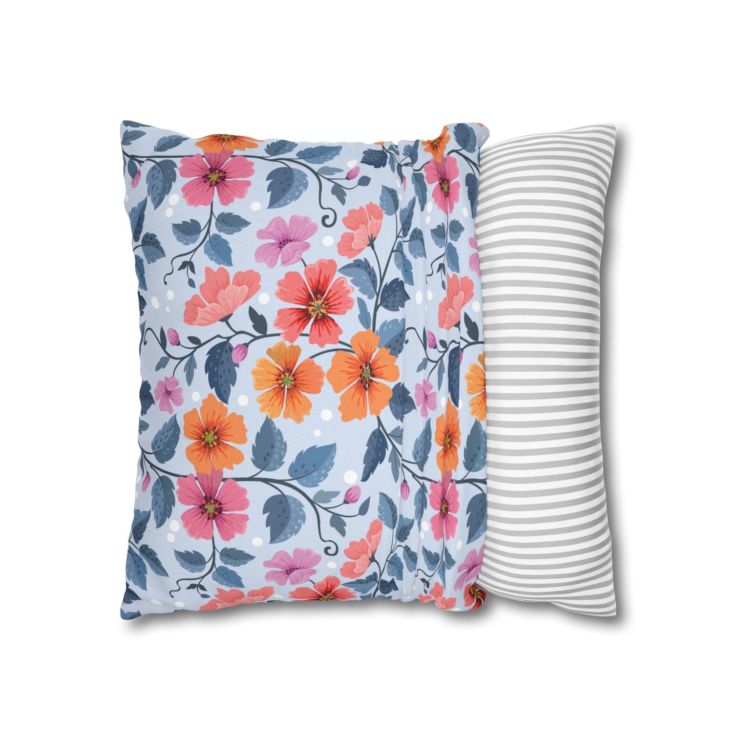 Floral Poly Pillowcase