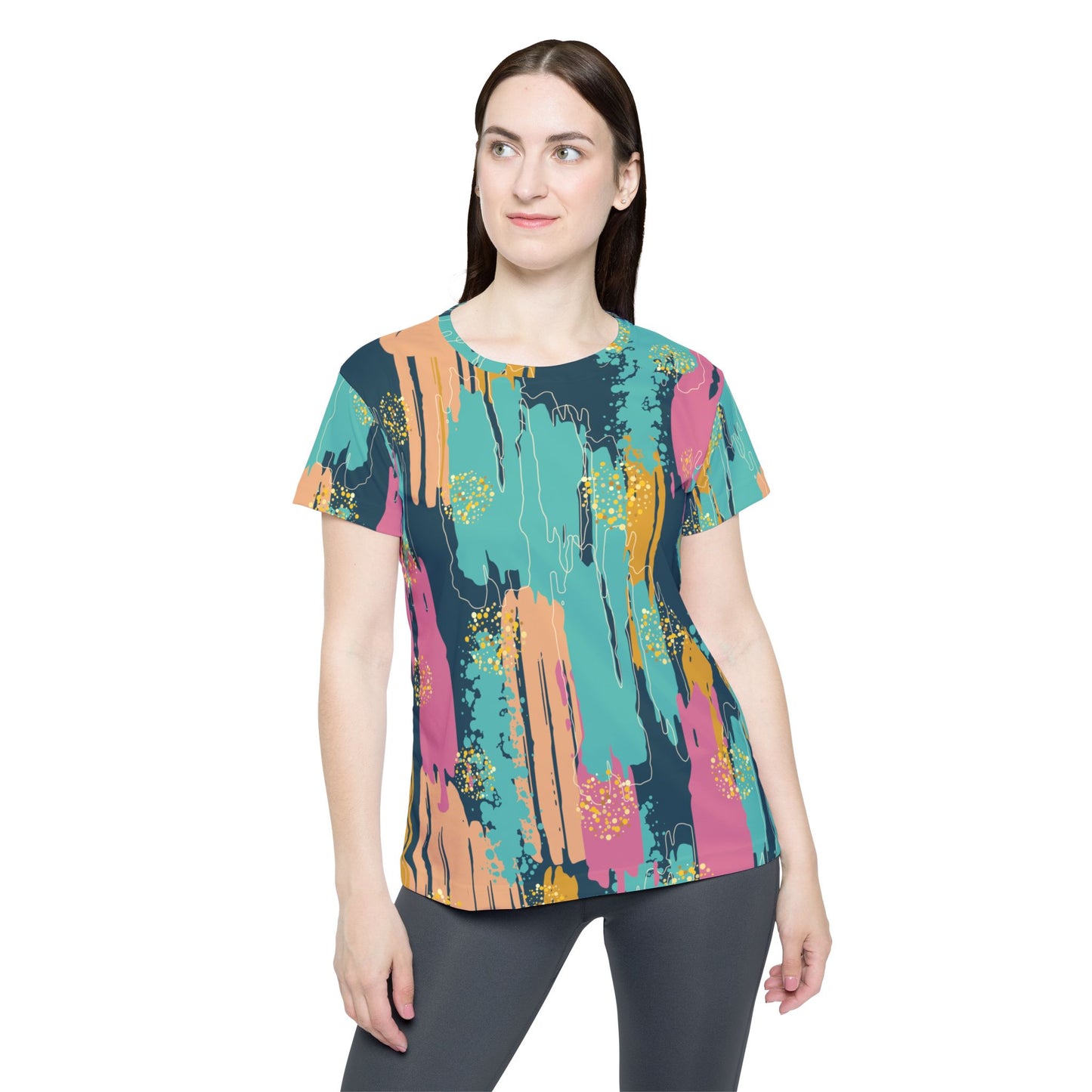 Abstract Print Shirt, Shirt with Abstract Print