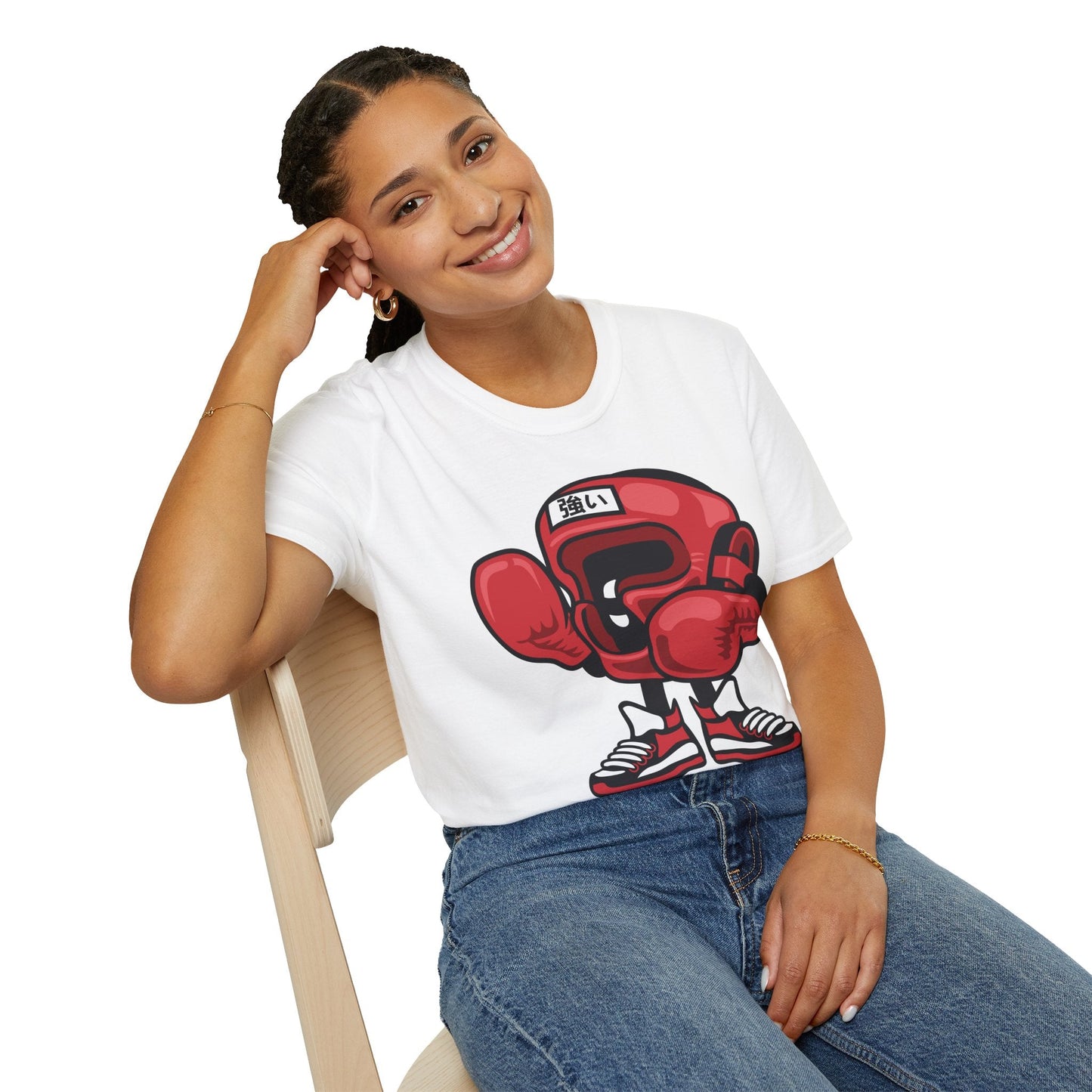 Cartoon T Shirt Unisex Short Sleeve Animation Tee Funny Graphic Tee Gildan Softstyle 64000 Cotton