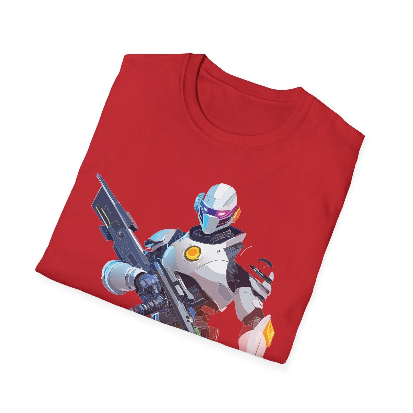 Robocop Graphic Unisex Cotton With Cyber Man Artwork Tee 5