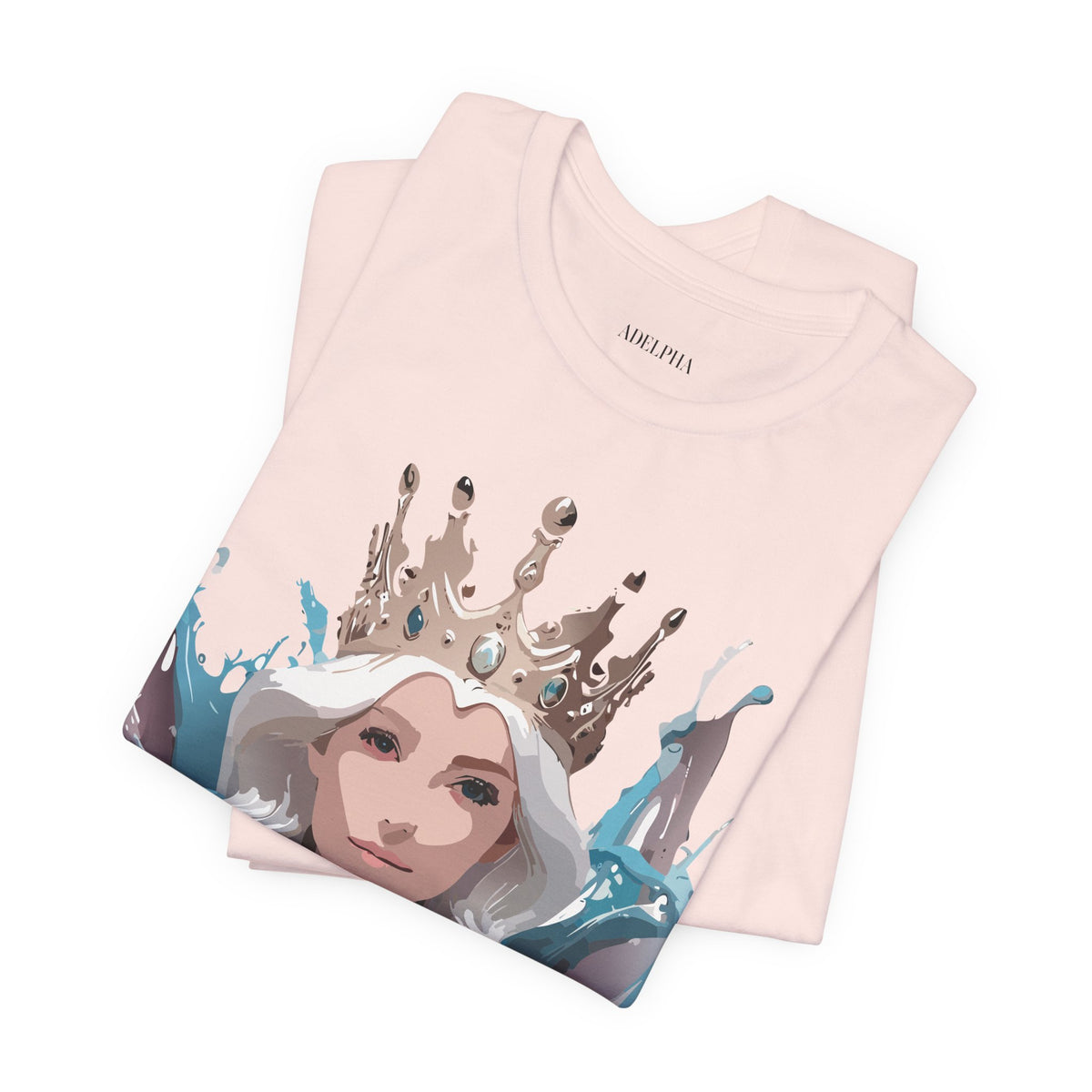 Queen Graphic Unisex Cotton Bella+Canvas Tee with Art Design m194