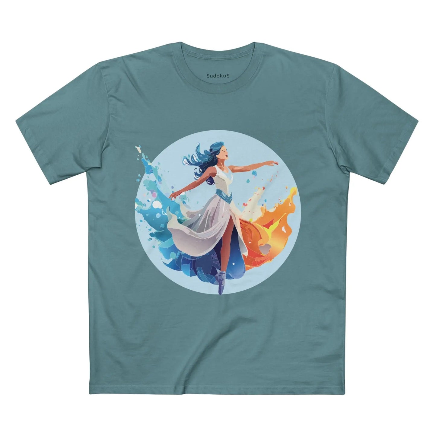 Dancer Graphic Unisex 100 Cotton Staple Tee 6