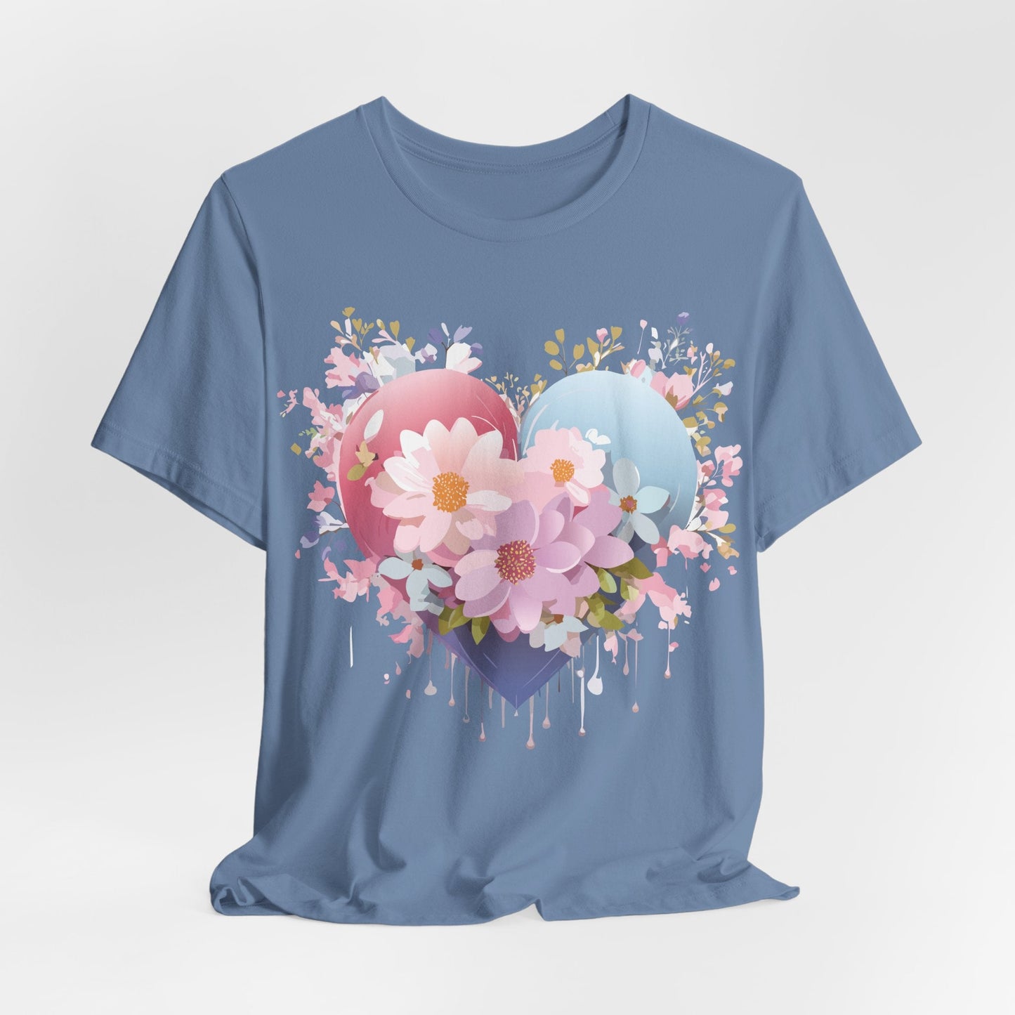 Valentine Graphic Tee Unisex Short Sleeve Vintage Inspired Artwork From Adelpha Premium Design