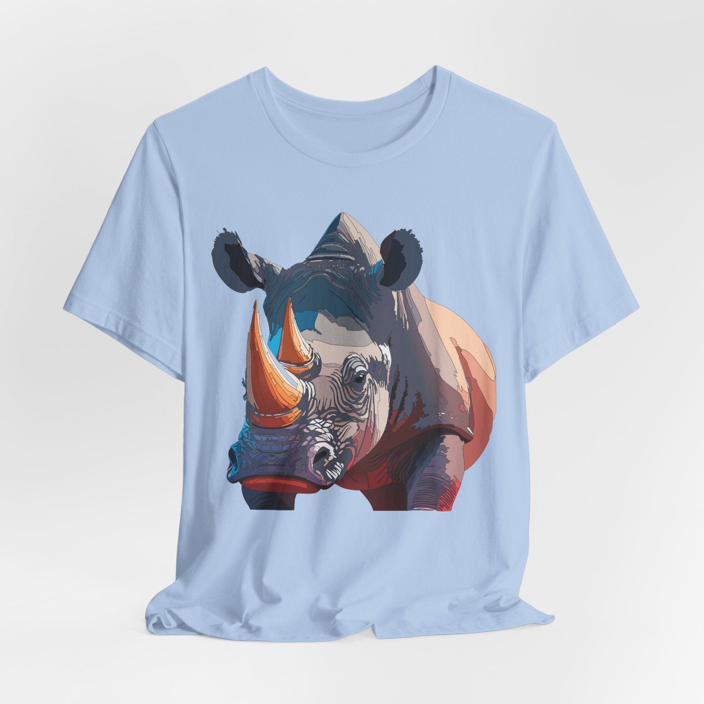 Unisex Animal Shirt Tee With Art Design Wild Animals Gildan Softstyle 64000 Graphic Tee