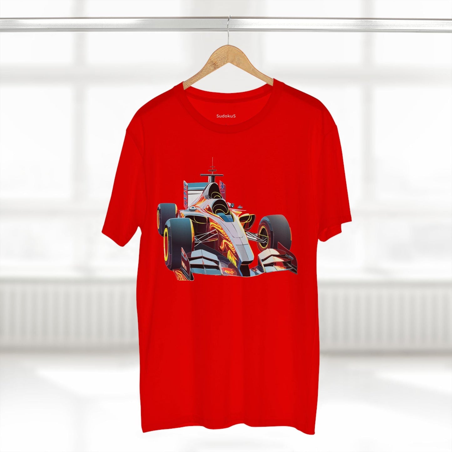 Car Graphic Unisex 100 Cotton Staple Tee 6