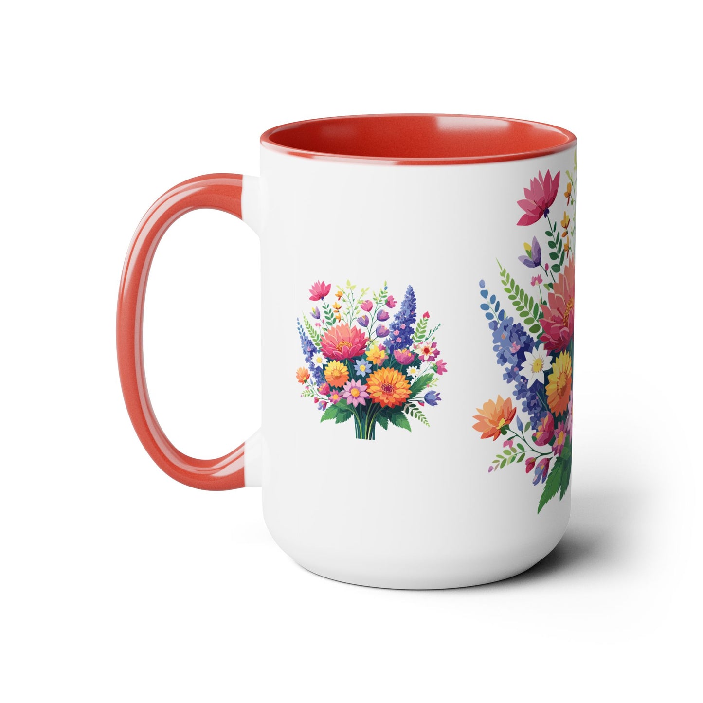 Floral Mug, Floral Cup