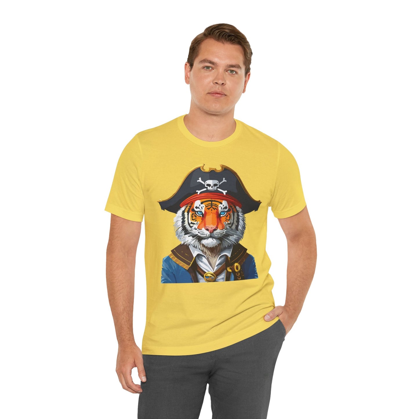Unisex Animal Tee Shirt With Art Design Wild Animals Shirt Gildan Softstyle 64000