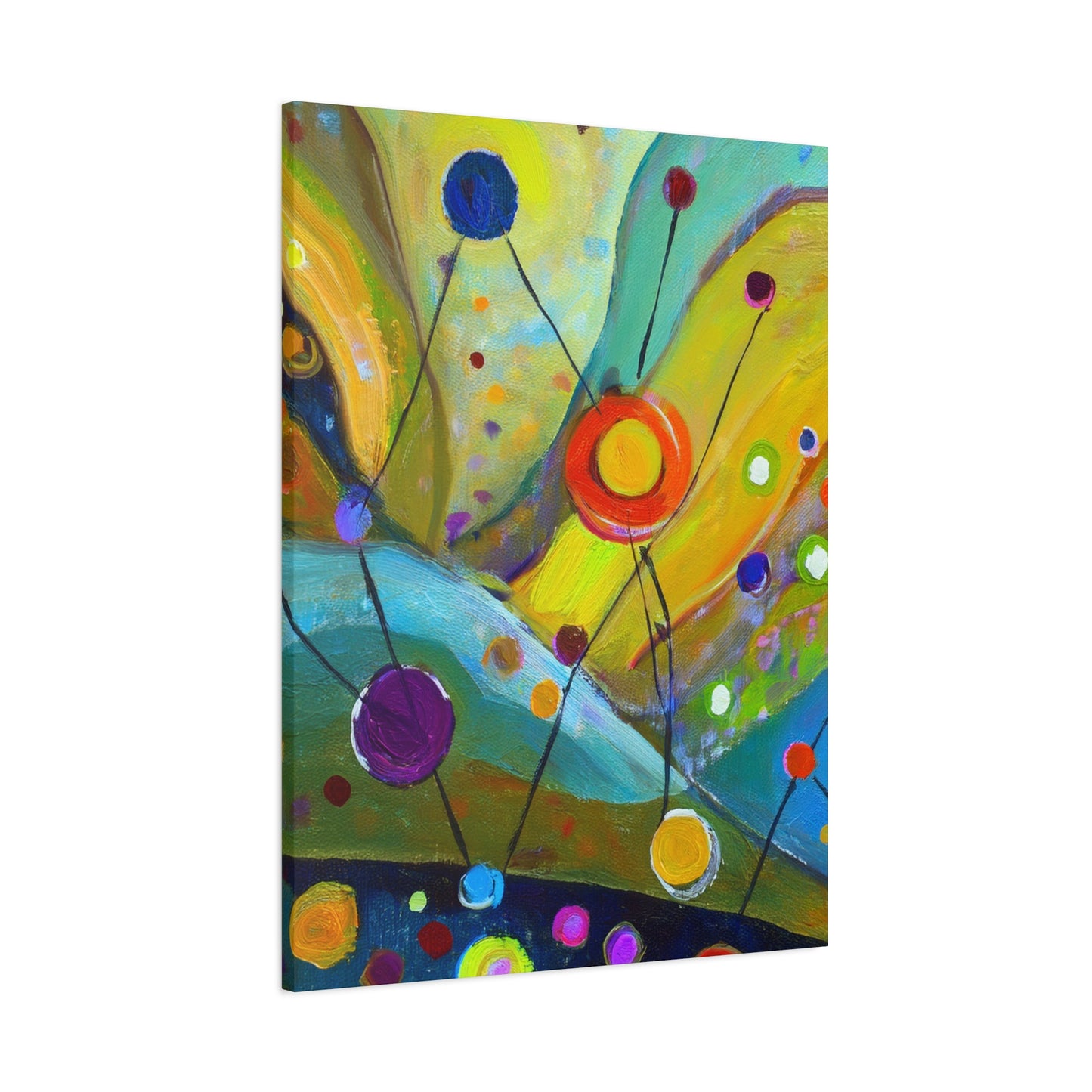 Abstract Oil Painting Print Canvas 20x24,20x30,24x30 24x32,24x36,30x40 32x48,36x48,40x60 Pine-Wood Inner Frame ABS-129