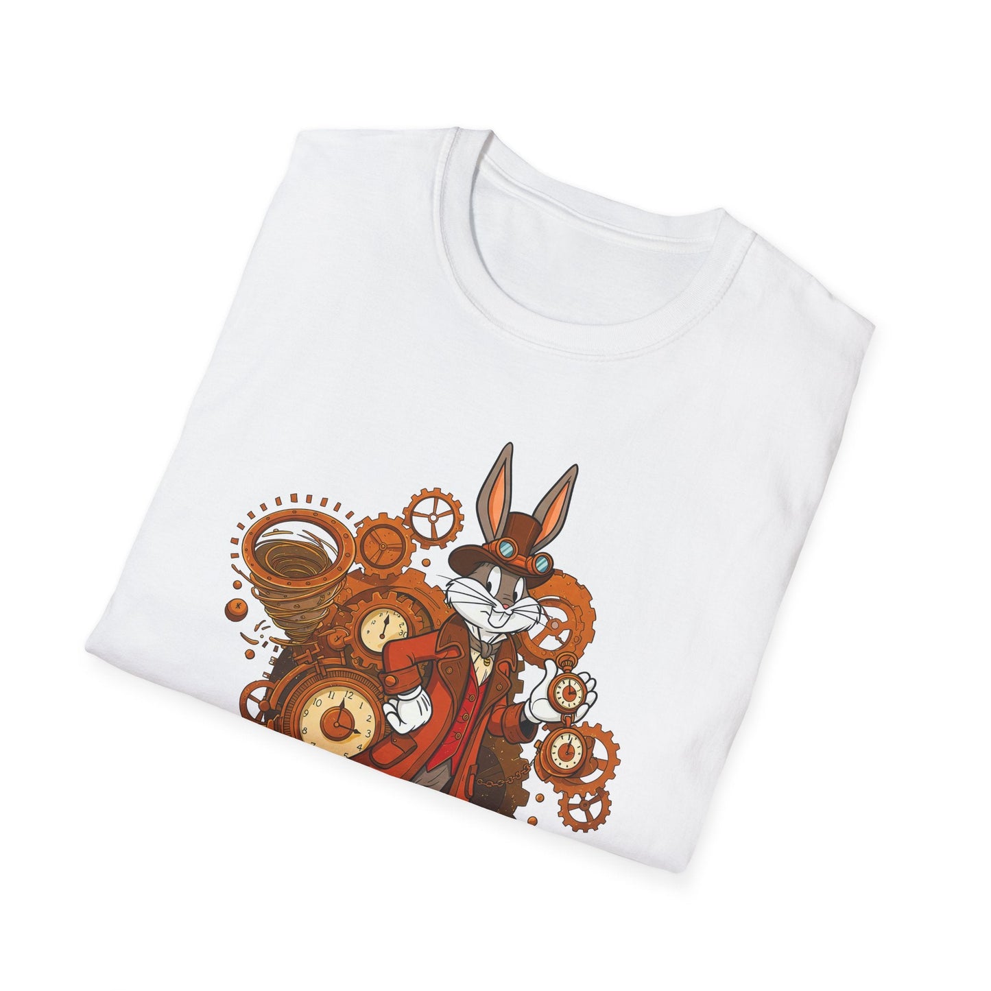 Bugs Bunny T Shirt Cartoon Tee Unisex Softstyle 100 Percent Cotton Gildan 64000 Tee