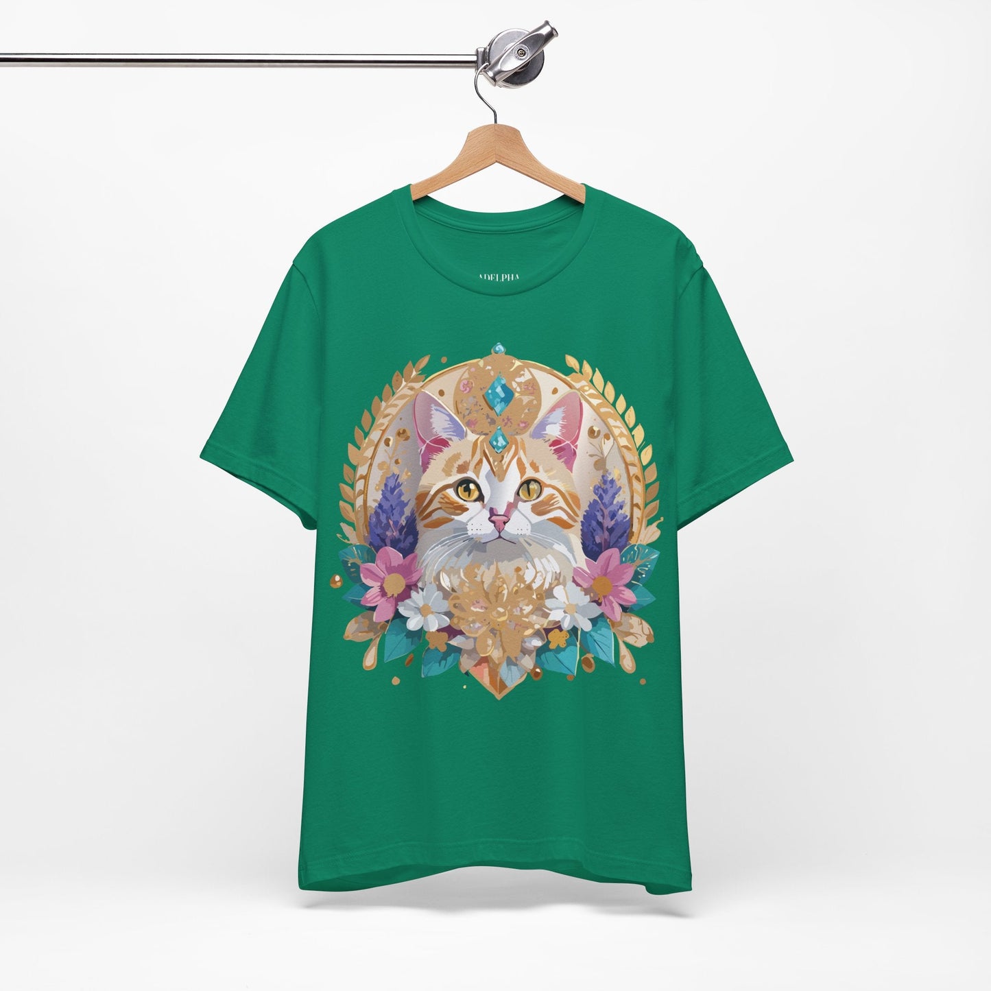 Medallion Graphic Unisex 100 Cotton Vintage Animal Medal Artwork Tee 10