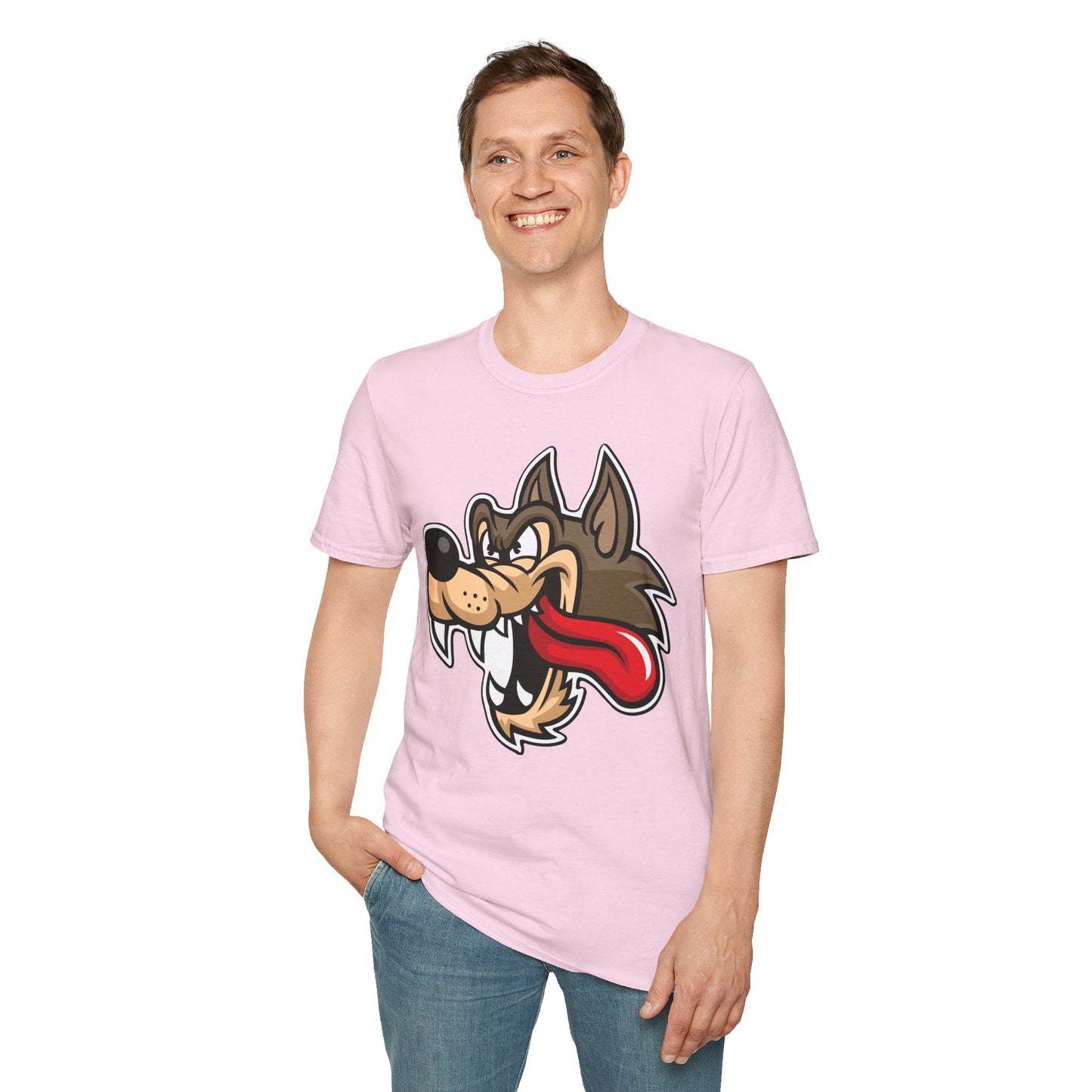 Cartoon T Shirt Animation Tee Unisex Funny Tee Gildan Softstyle 64000 100 Percent Cotton
