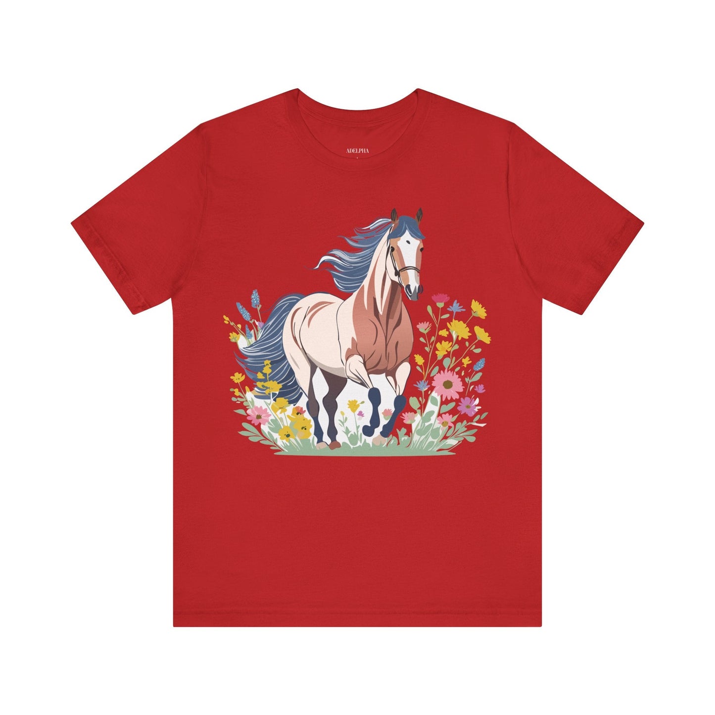 Horse Graphic Unisex 100 Cotton Vintage Animal Art T-Shirt 10