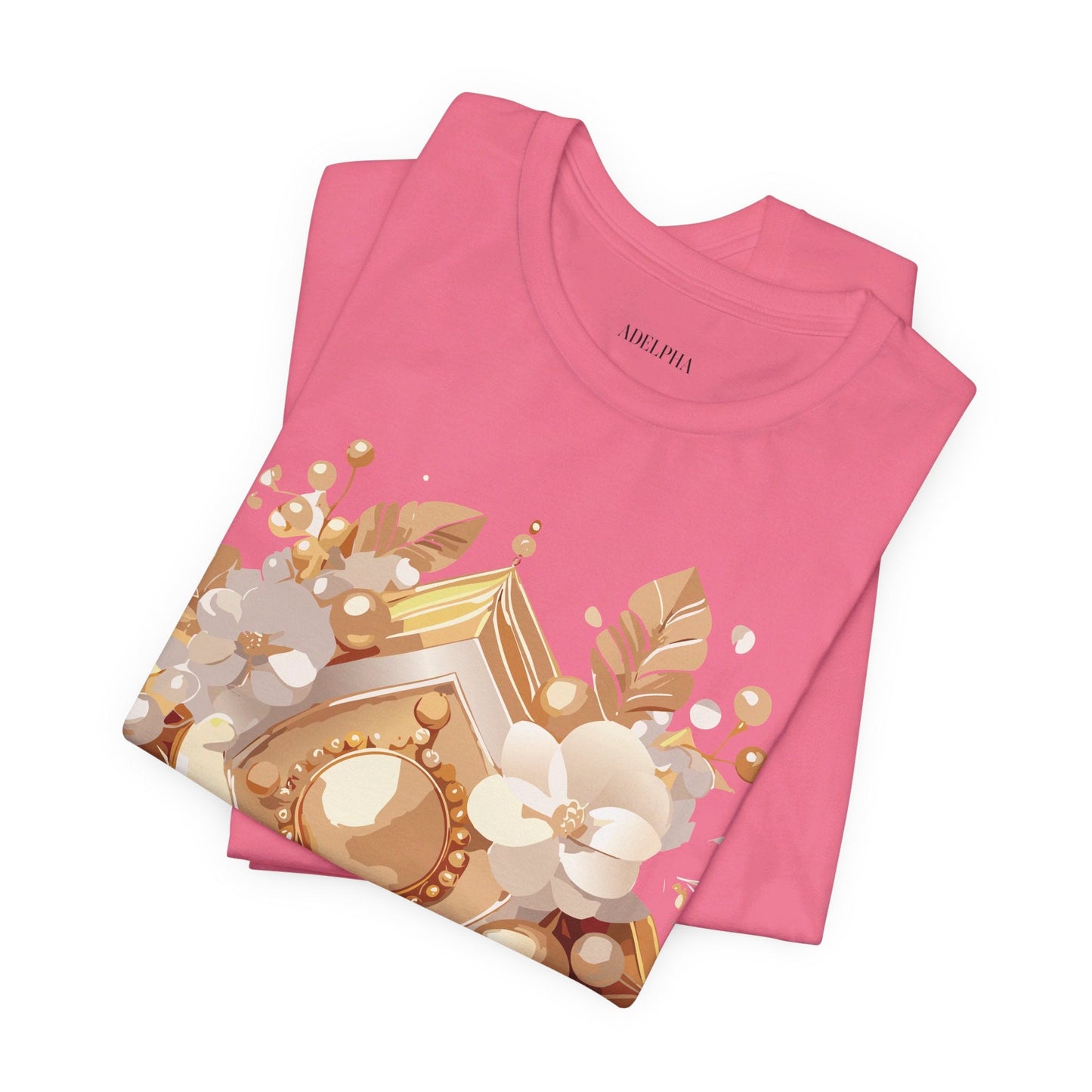 Jewelry Graphic Unisex 100 Cotton Vintage Treasure Art T-Shirt 28