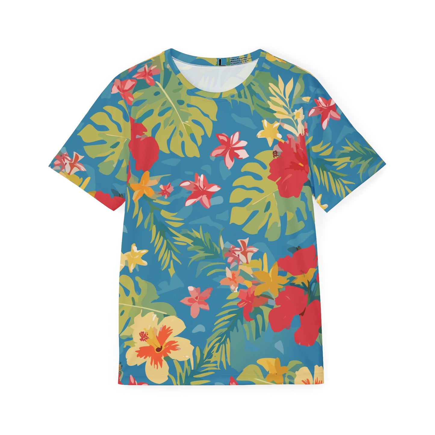 Unisex Floral Print Shirt, Shirt with Floral Print