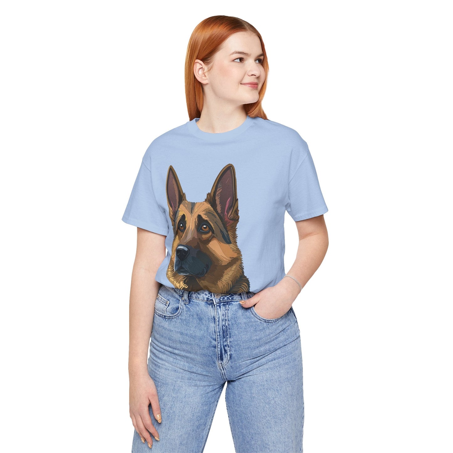 Unisex Animal Shirt With Art Design Tee Wild Animals Print Short Sleeve Comfort Tee