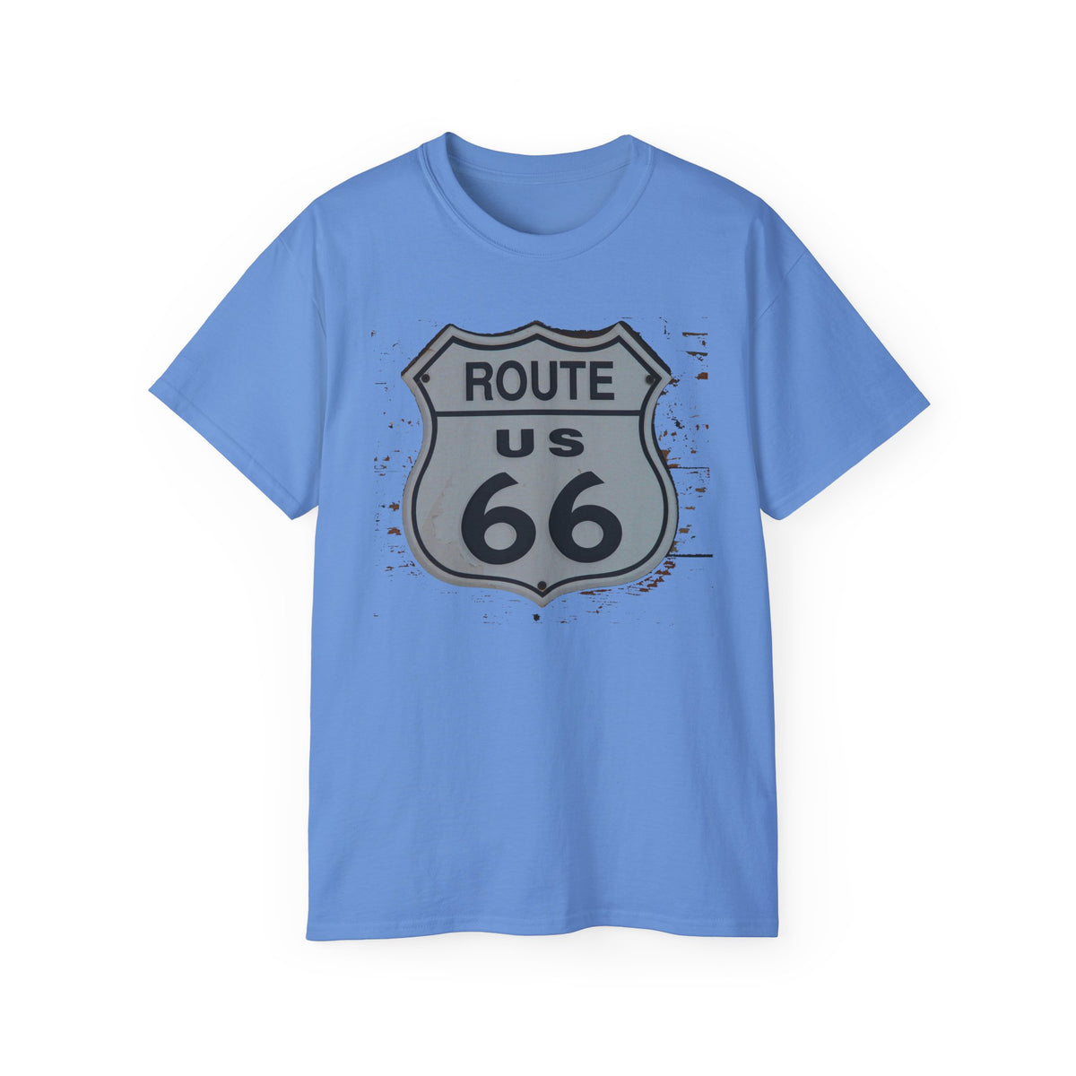 Route 66 Vintage Graphic Tee Unisex 100 Cotton Gildan T-Shirt