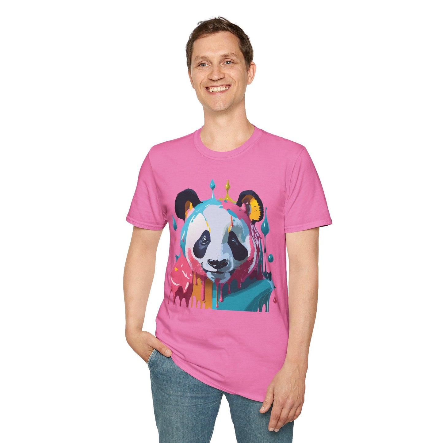 Panda Shirt Unisex T Shirt Panda Lover Gift Gildan Softstyle Tee 100 Percent Cotton