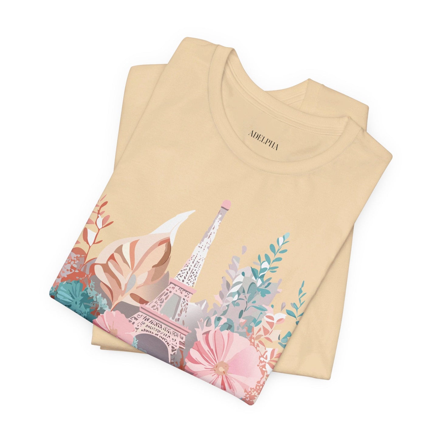Adelpha Paris Graphic Tee Unisex Short Sleeve Shirt Vintage Art Design Premium Artwork